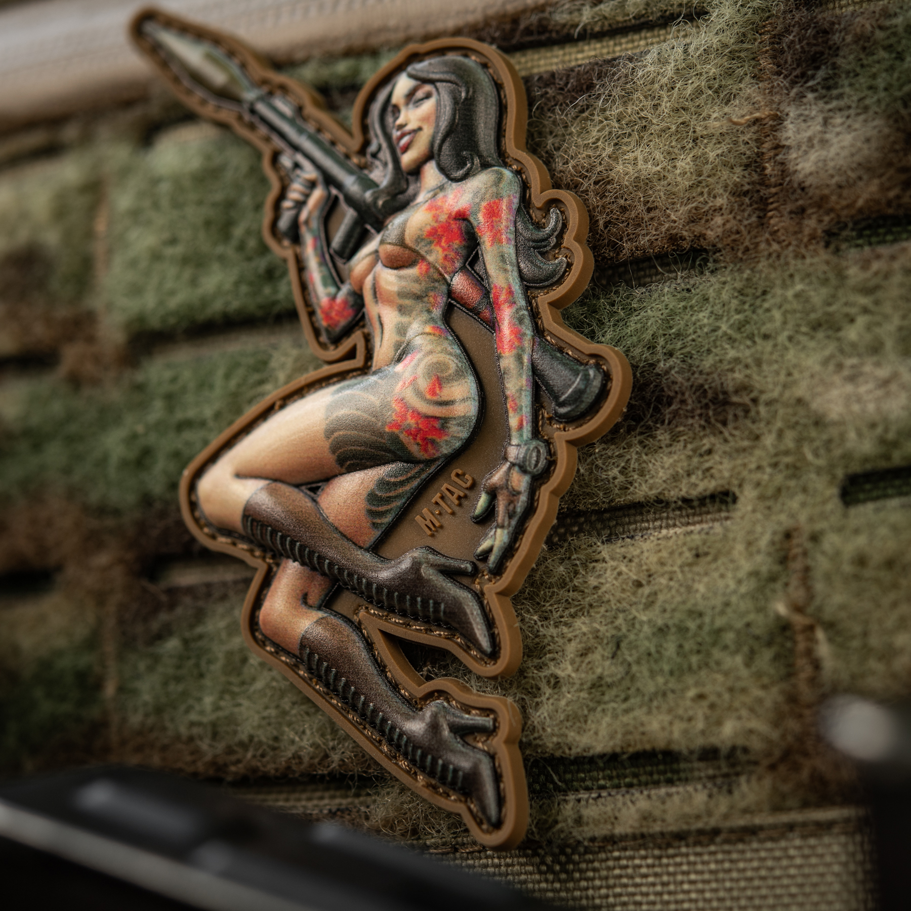 M-Tac нашивка girl №9 RPG PVC — 5