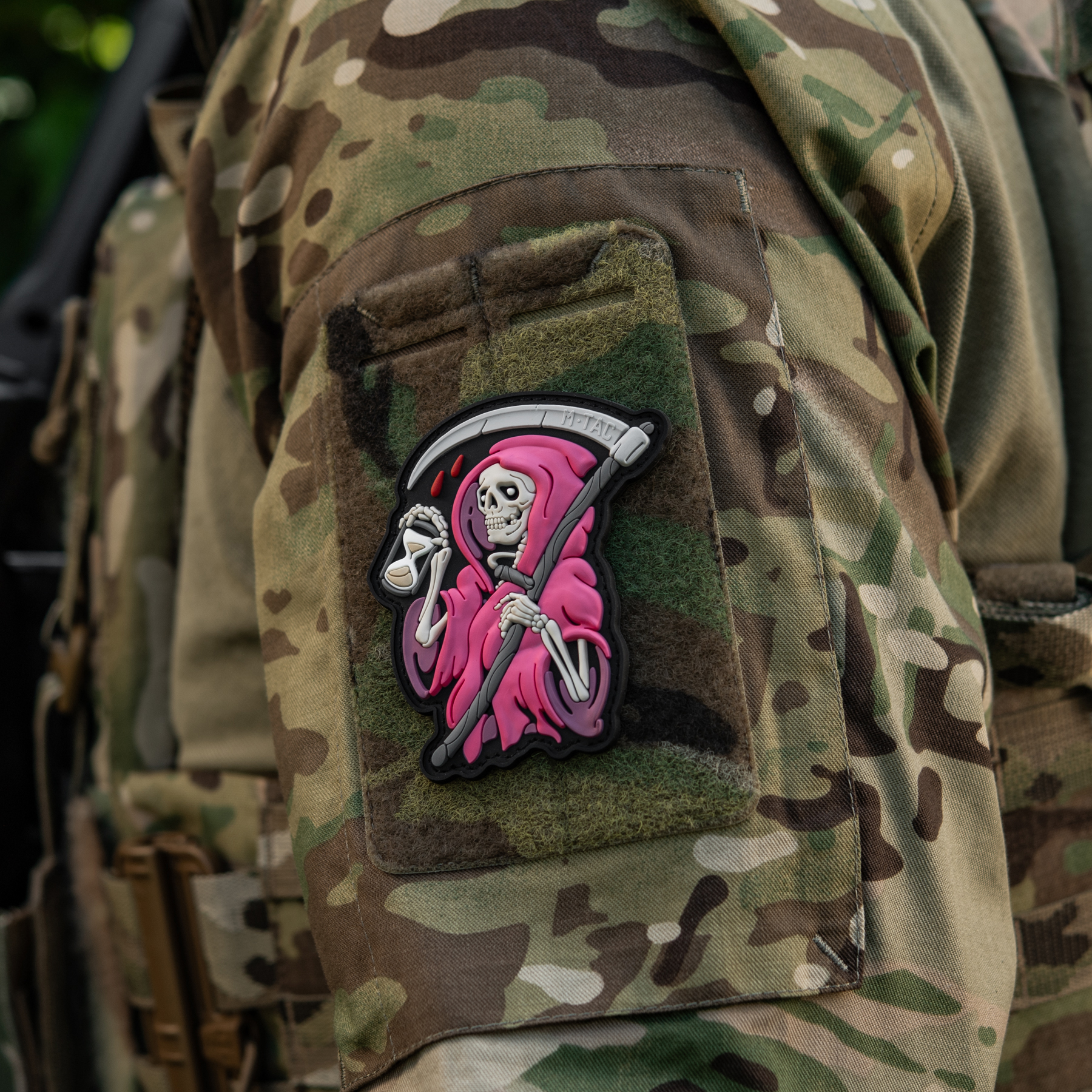 M-Tac нашивка Time PVC Pink/Black — 14