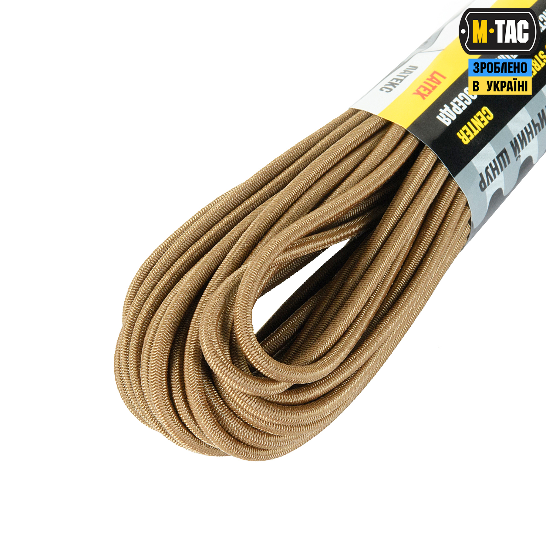M-Tac паракорд Shock-Cord 3mm 15m Coyote — 4