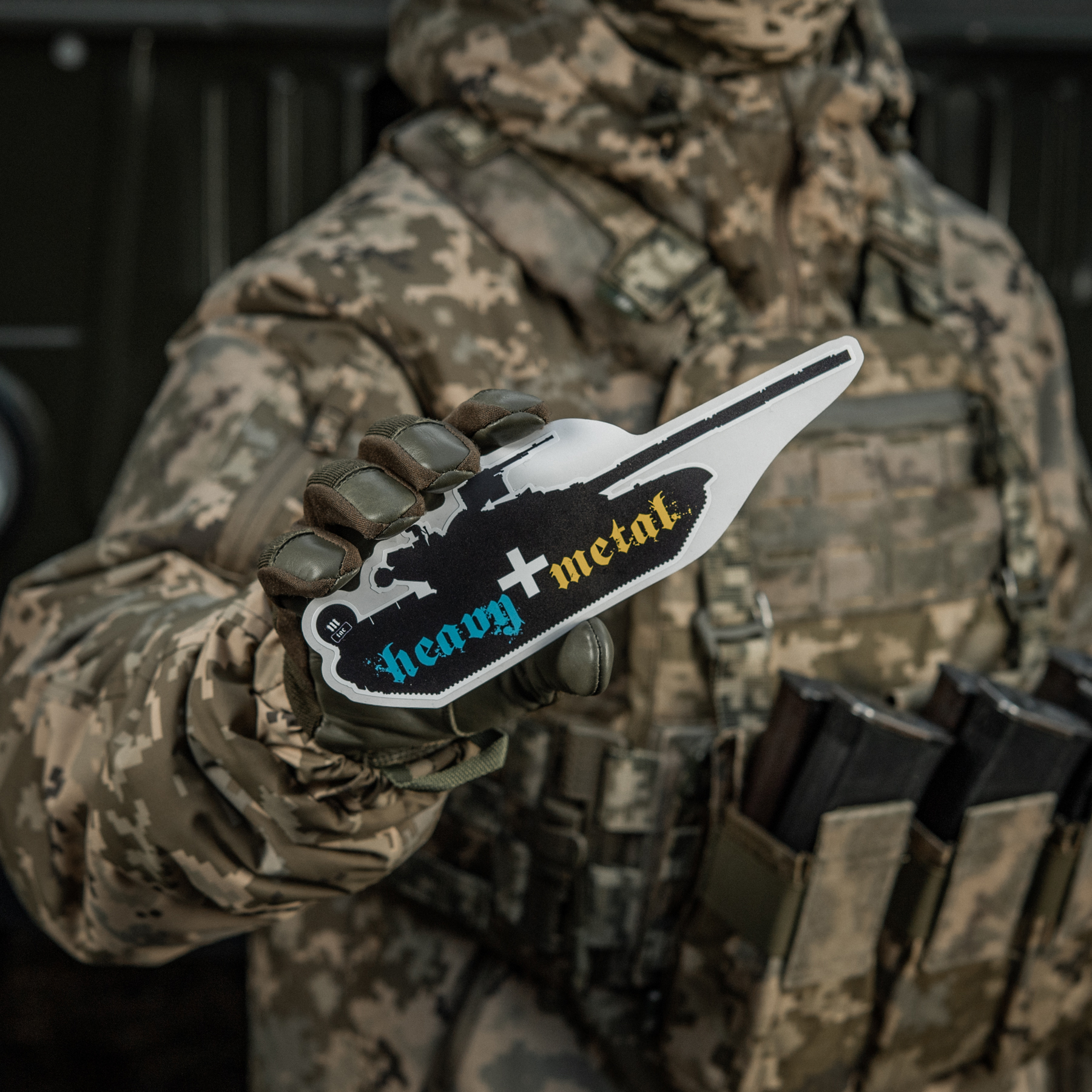 M-Tac наклейка Heavy Metal Black — 3