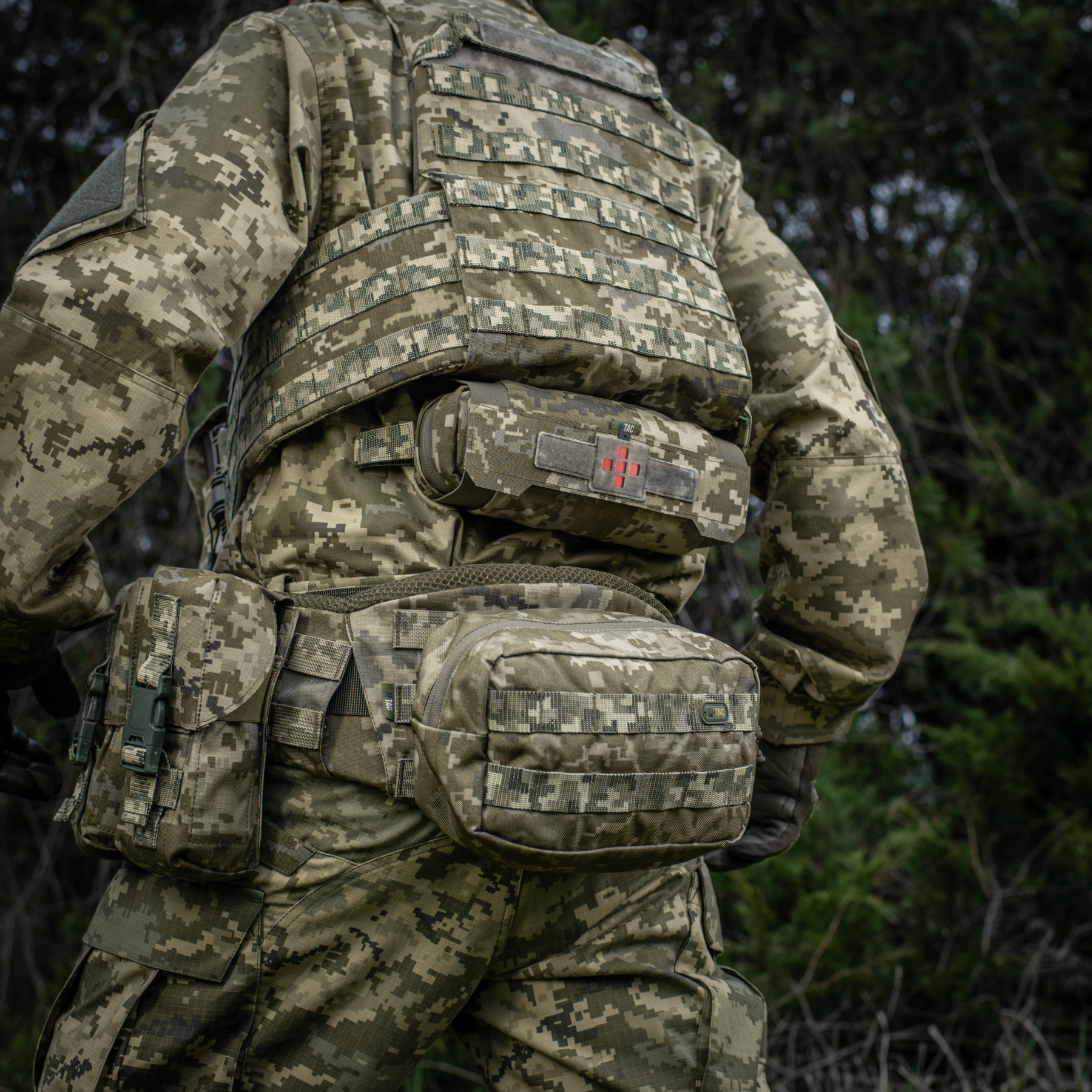 M-Tac подсумок медицинский горизонтальный ROLL Elite MM14 — 18