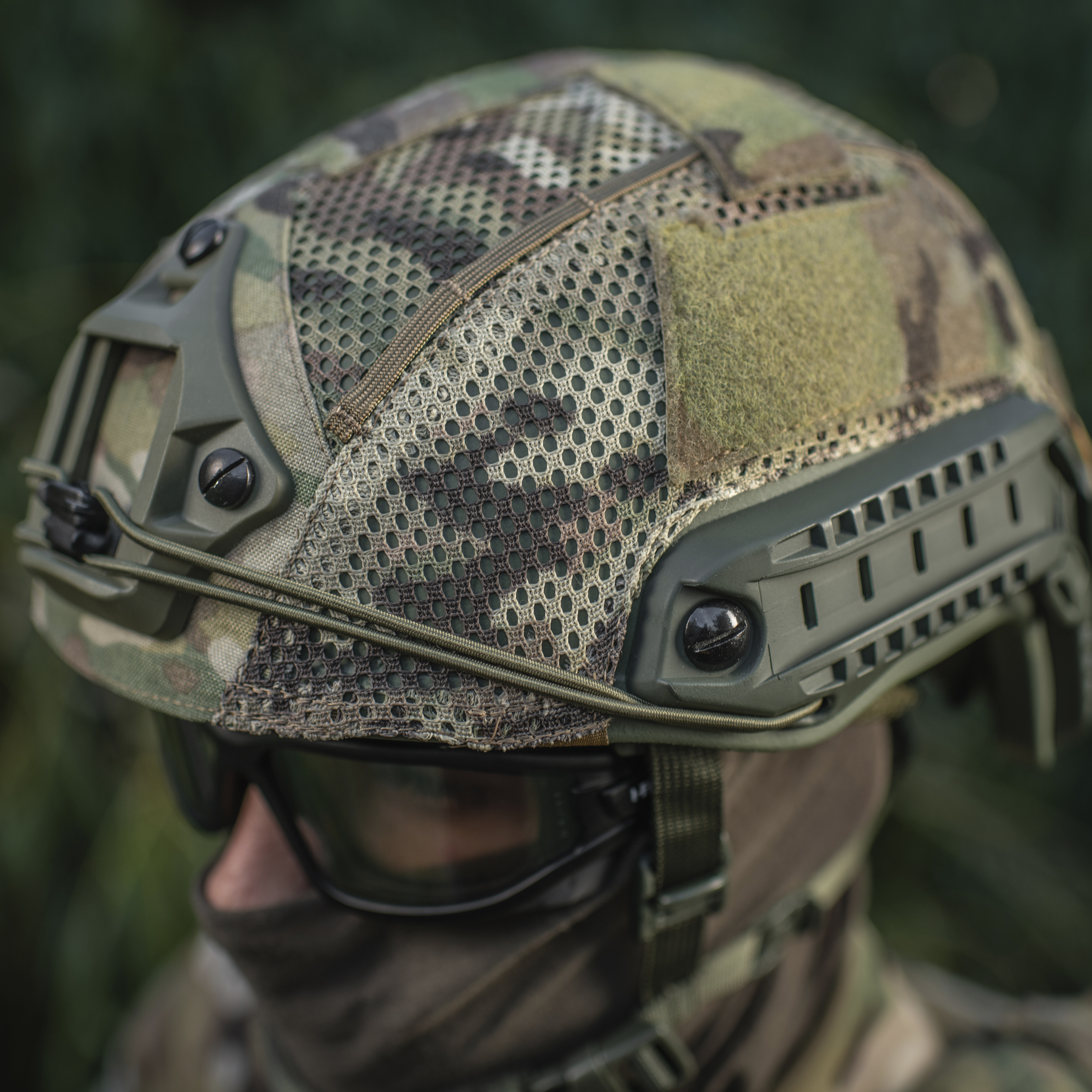 M-Tac кавер на шлем под Shroud Multicam — 21