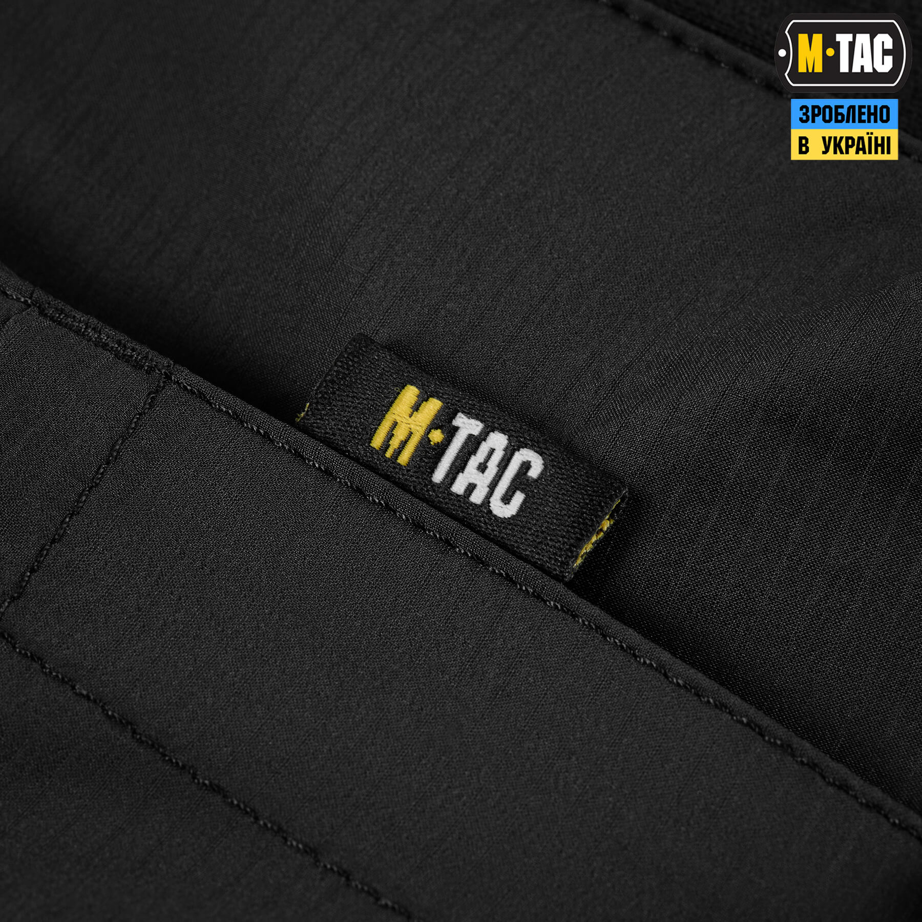 M-Tac свитшот Nylon Pocket Cotton Hard Black — 7
