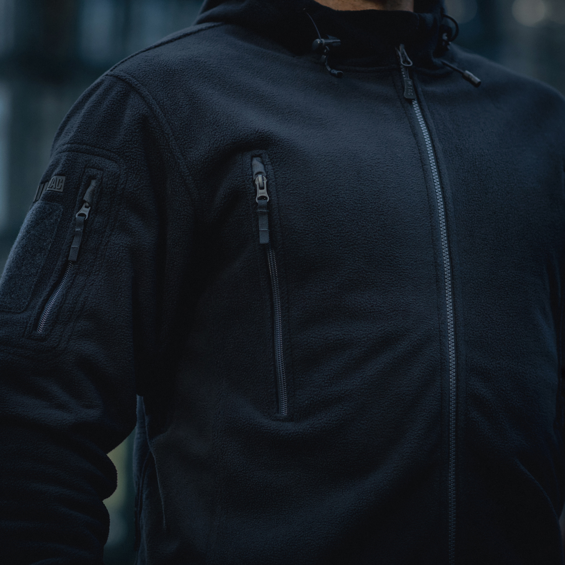 M-Tac куртка флисовая Windblock Division Gen.II Dark Navy Blue — 16