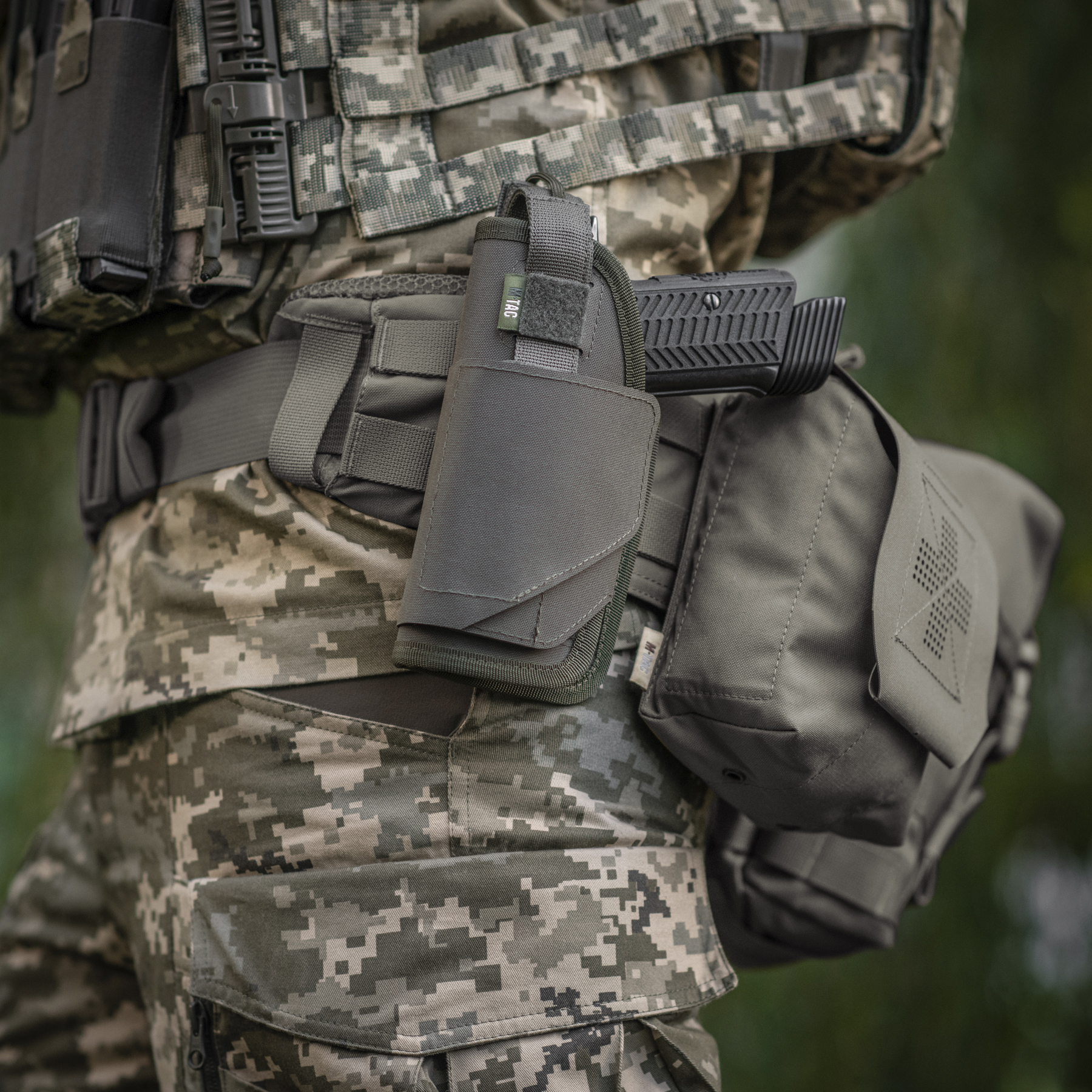 M-Tac кобура универсальная Elite Left Ranger Green — 10