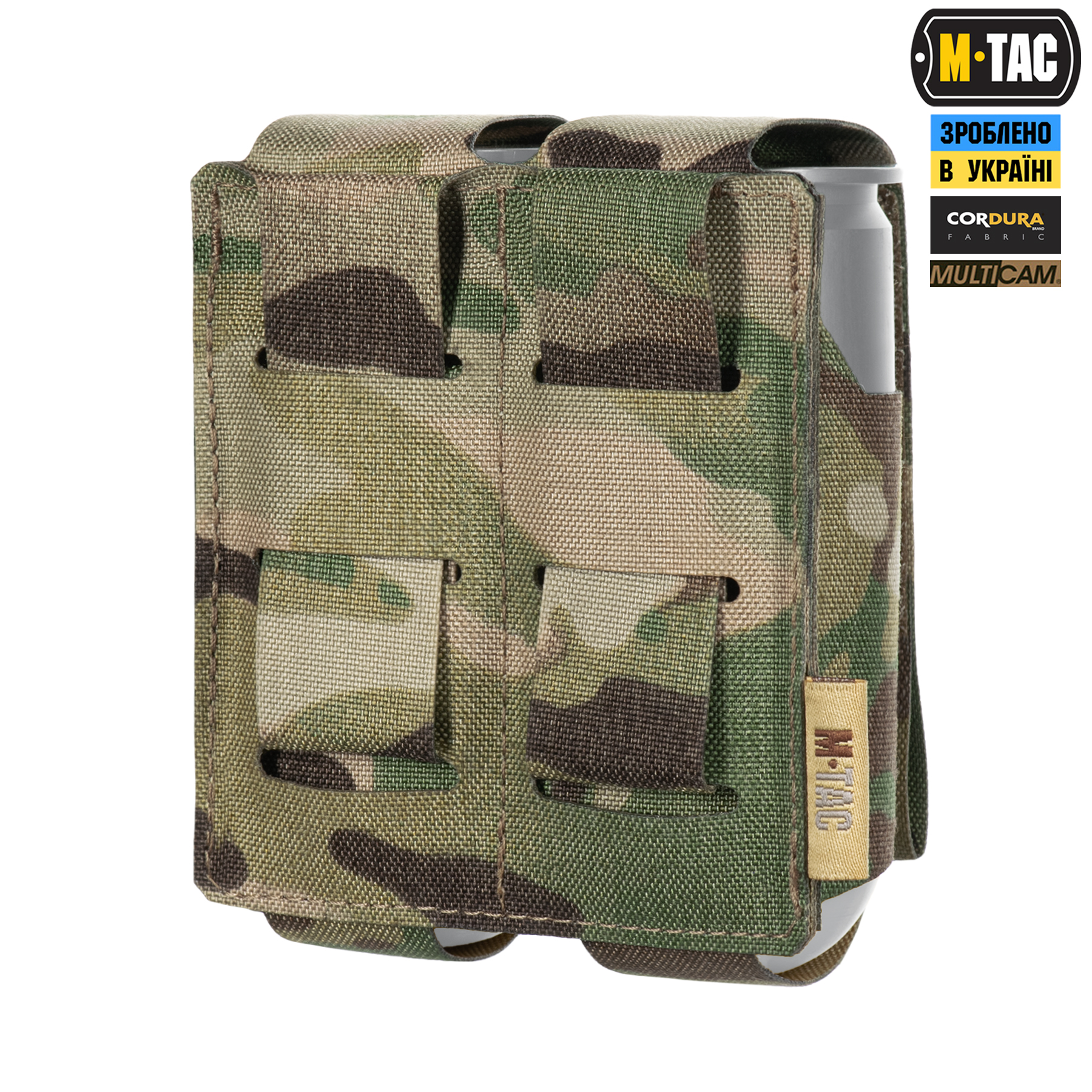 M-Tac подсумок ВОГ на 2 гранаты Multicam — 6