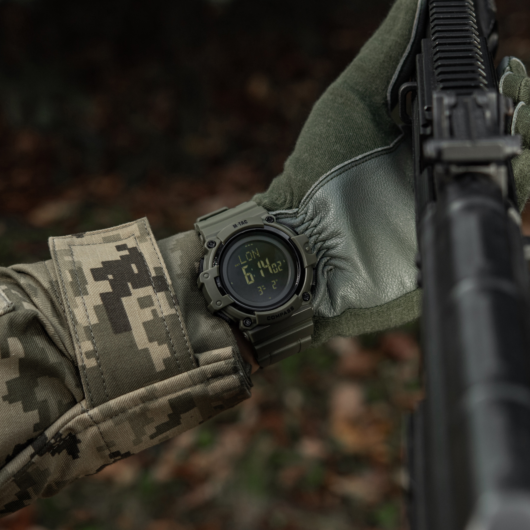 M-Tac часы тактические с компасом 2233 Army Green — 16