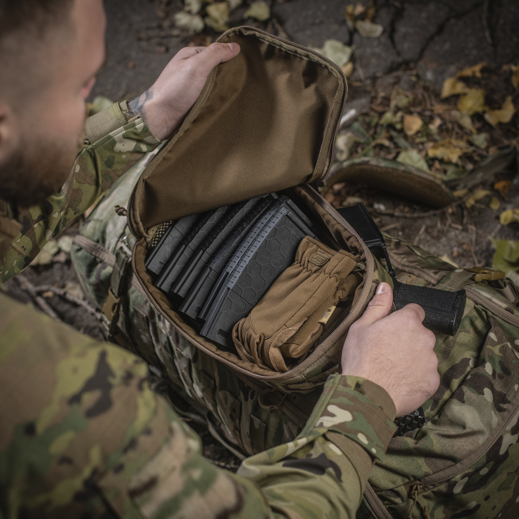 M-Tac органайзер утилитарный Elite Large (30х19 см) Multicam — 22