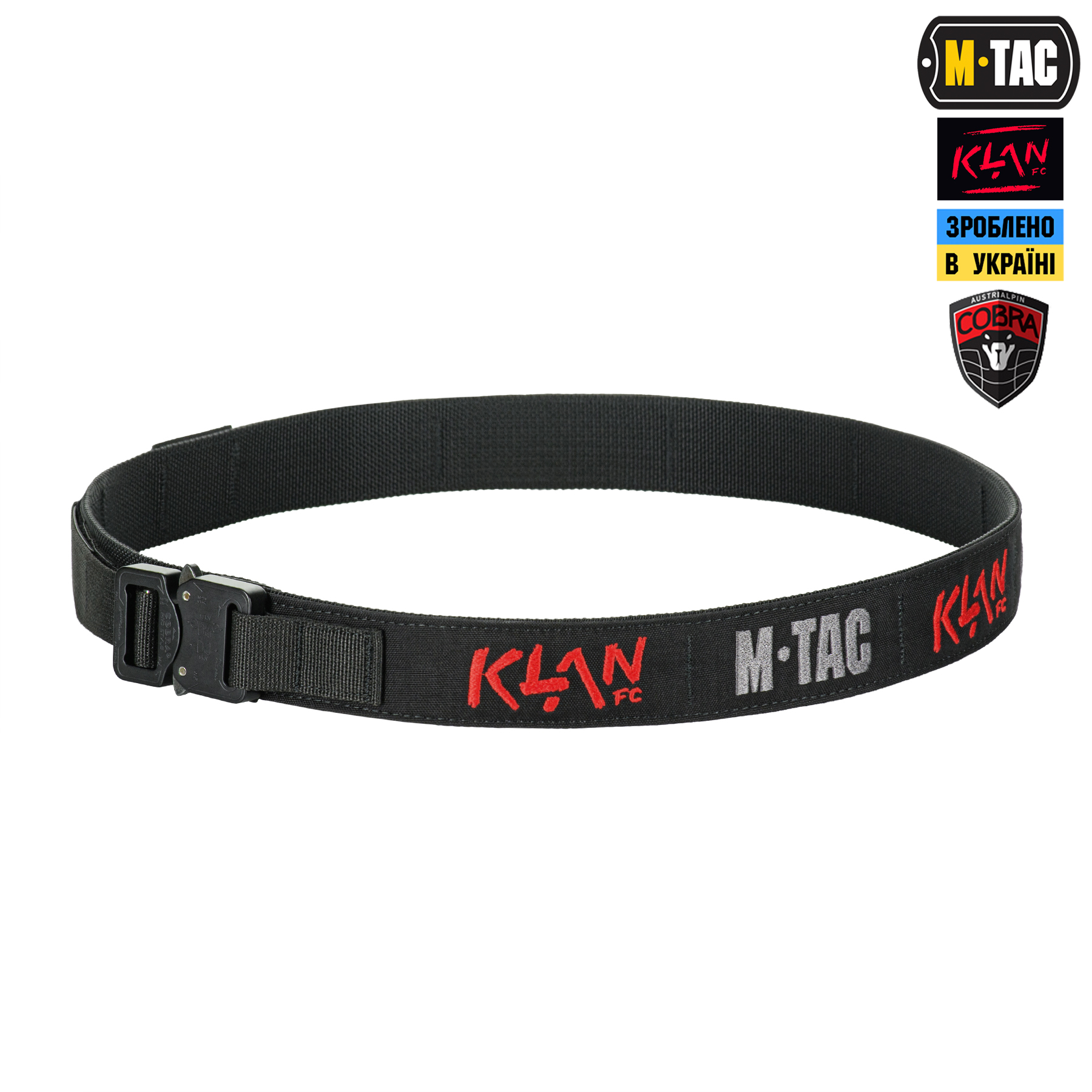 M-Tac ремень KLAN Cobra Buckle Belt Black — 2