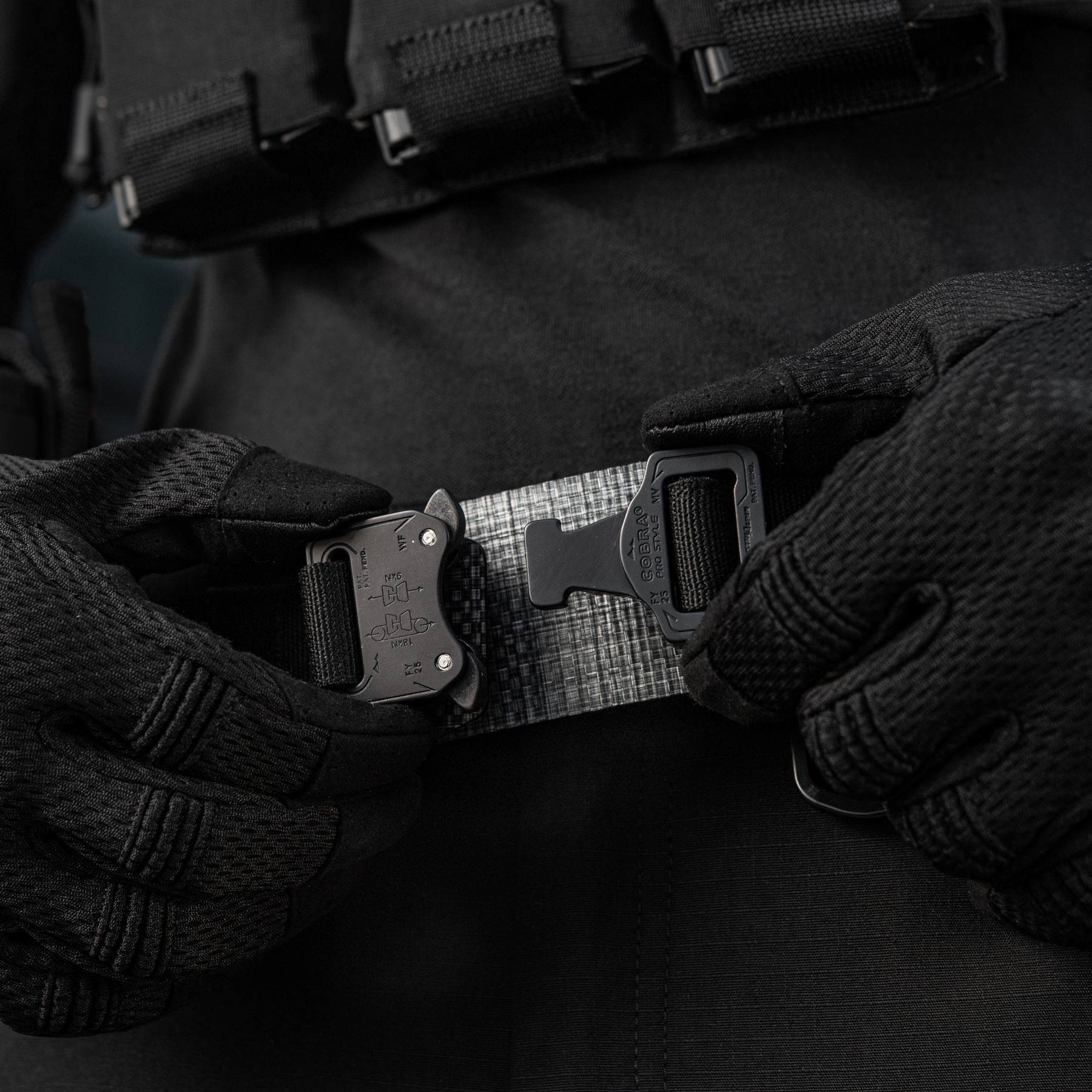 M-Tac ремень Tiger Belt Cobra Buckle Black — 29