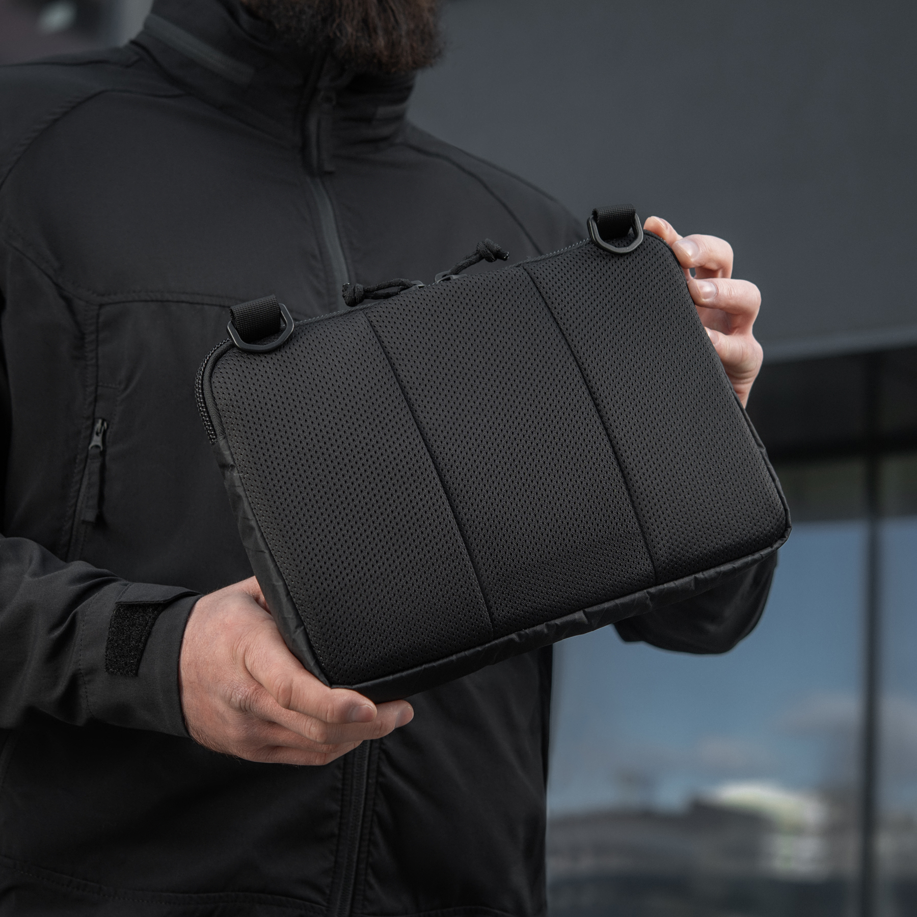 M-Tac сумка Admin Bag Medium X-Pac Elite з липучкою Black — 24