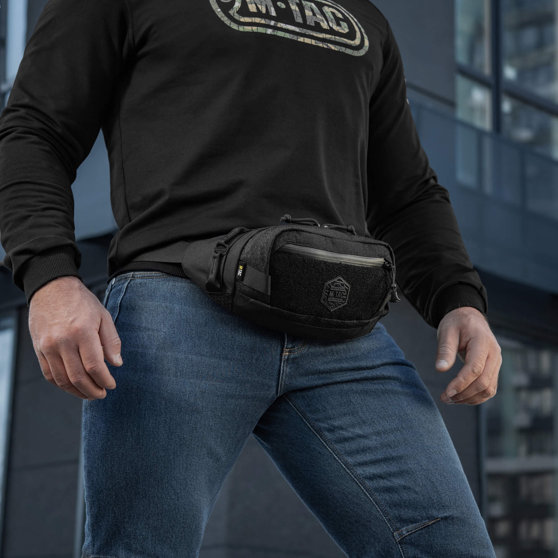 M-Tac сумка Waist Bag Hex Black — 22