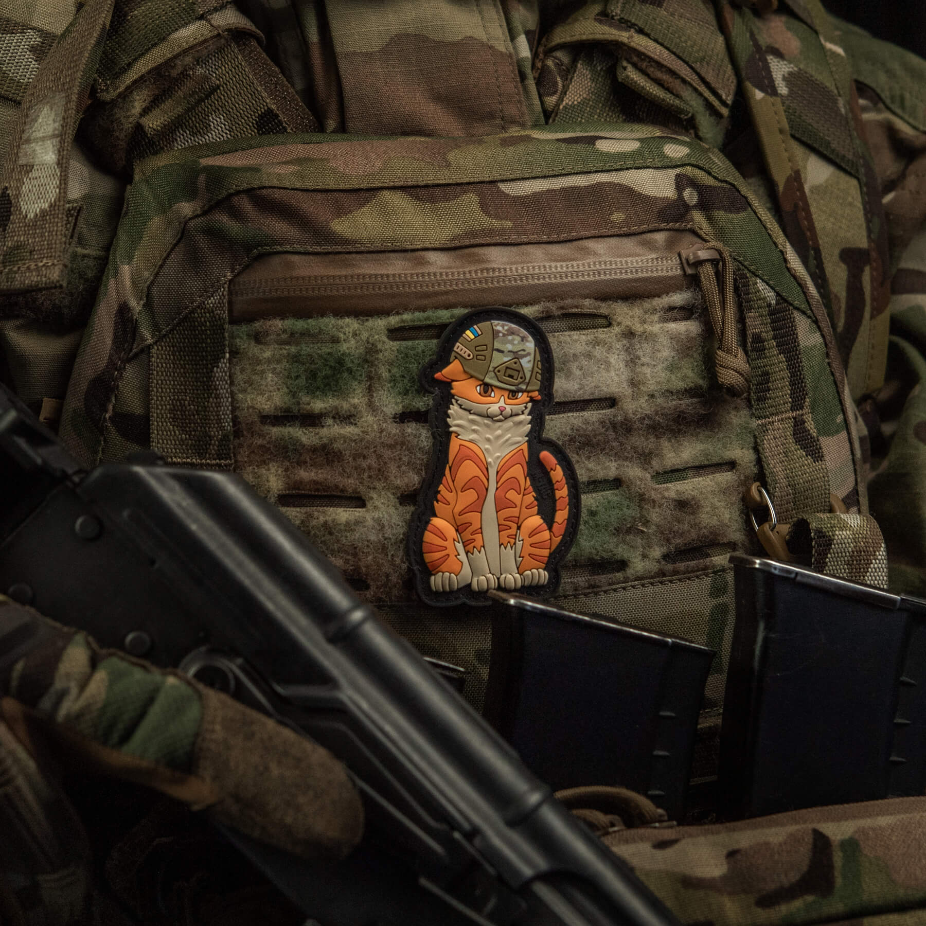 M-Tac нашивка Orange Cat PVC (MC cover) — 5
