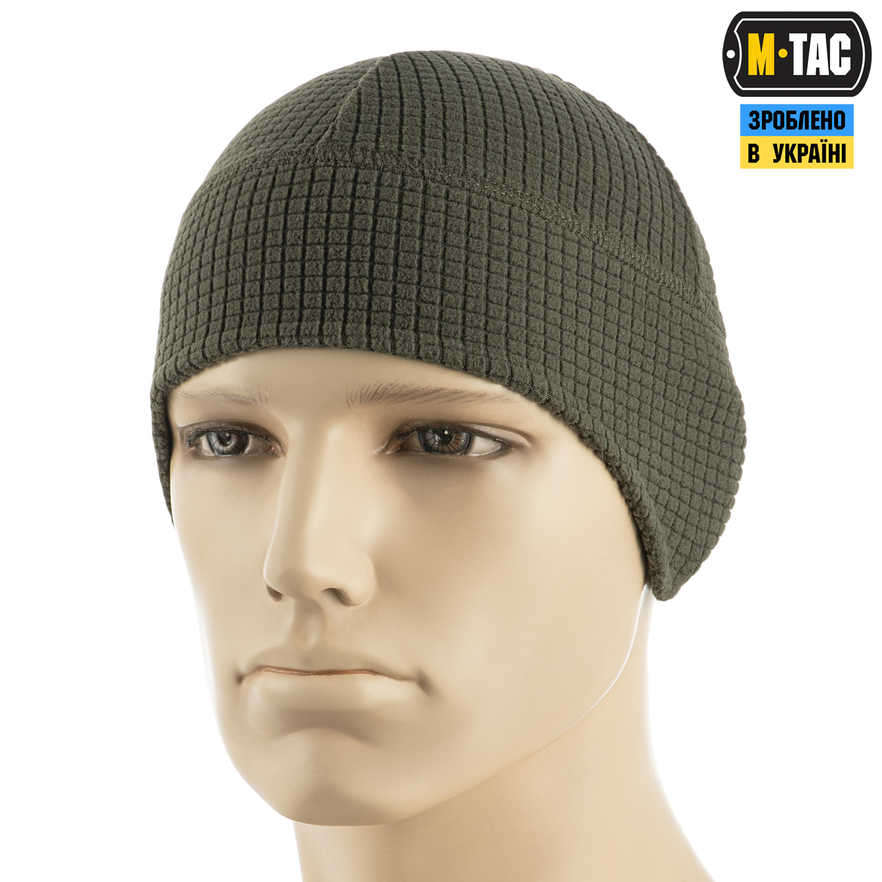 M-Tac шапка-подшлемник Gen.II флис рип-стоп Dark Olive — 2