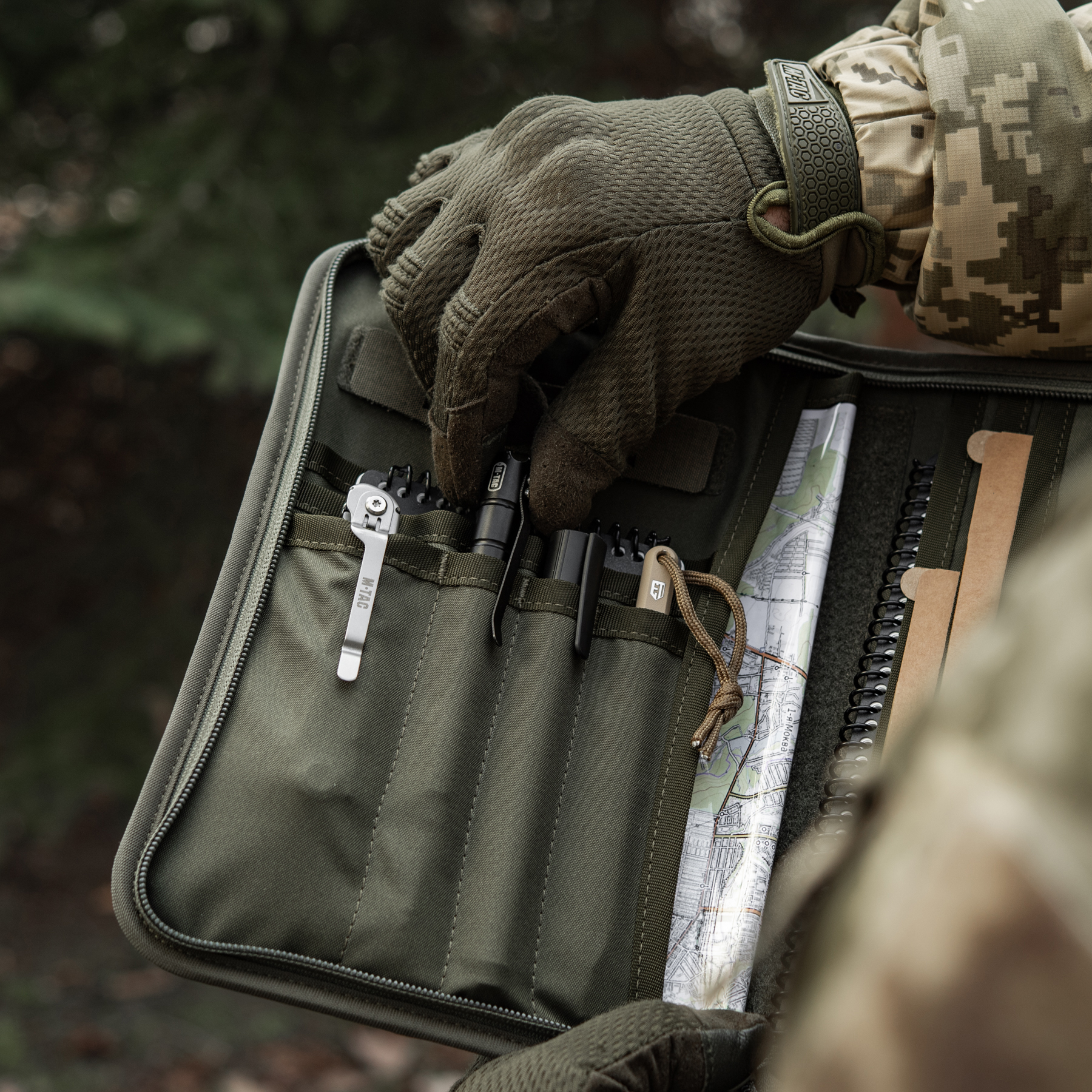 M-Tac планшет-органайзер А5 Elite Ranger Green — 31