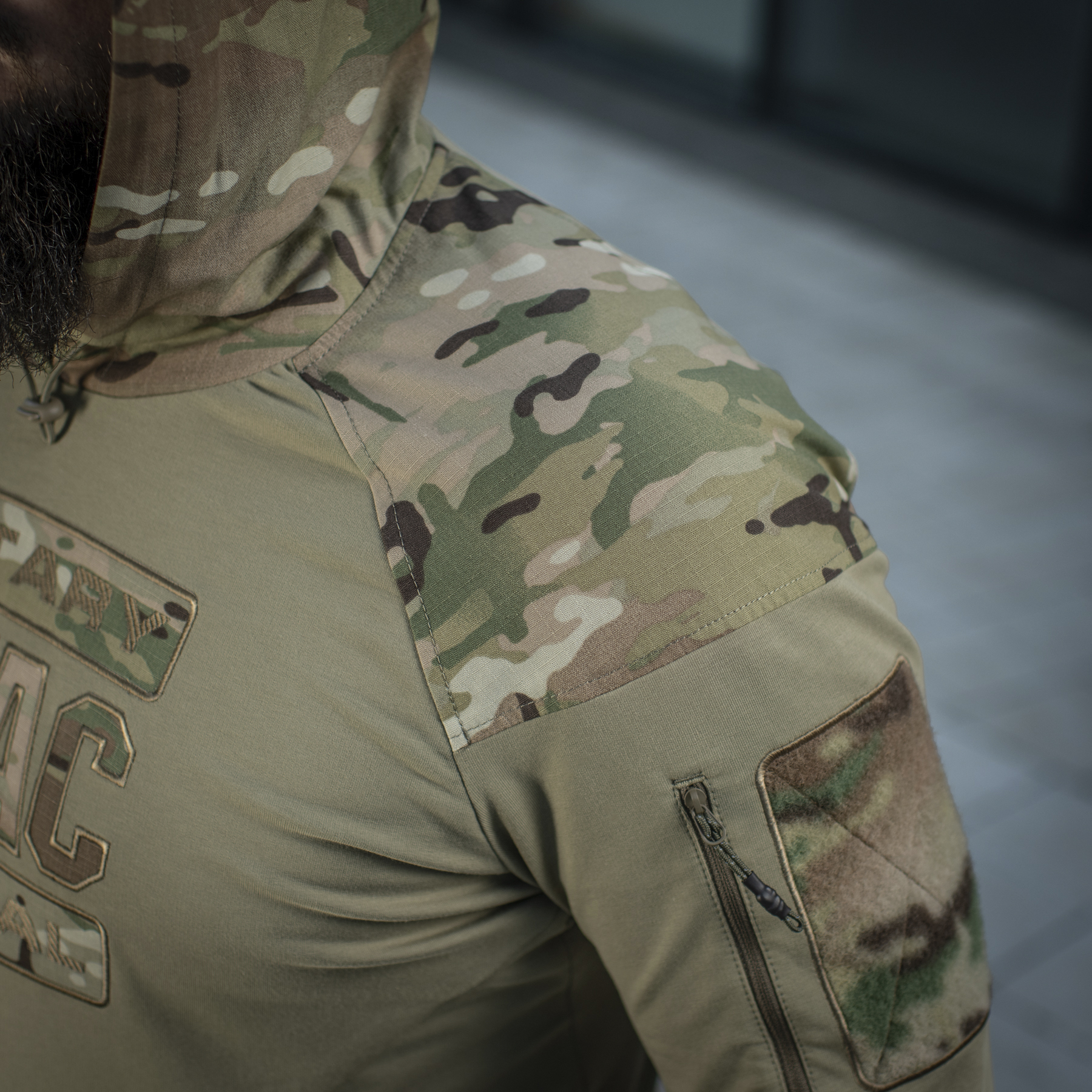 M-Tac кофта Hoodie Combat Multicam/Tan — 16