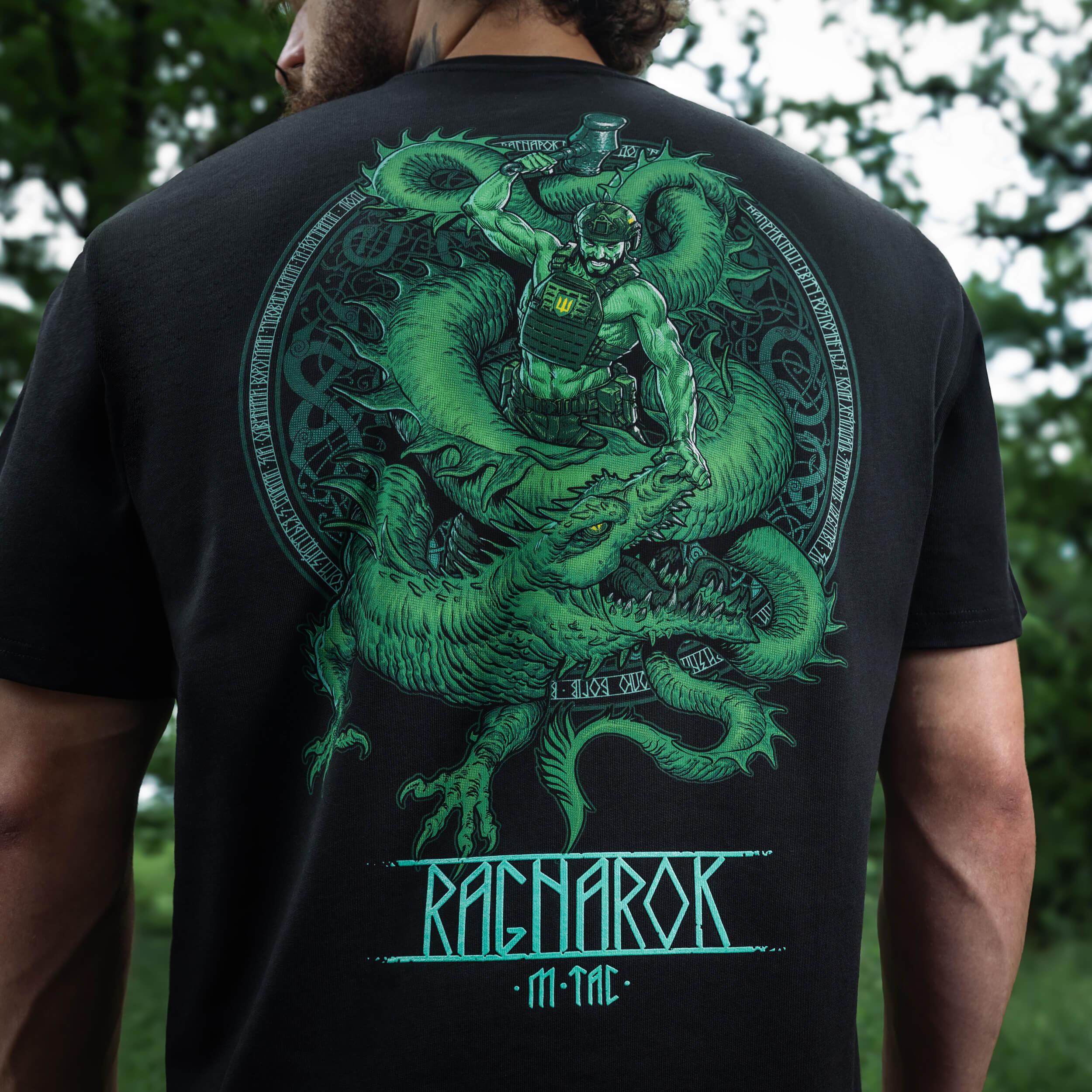M-Tac футболка Ragnarok Night Vision Cotton Hard Black — 18