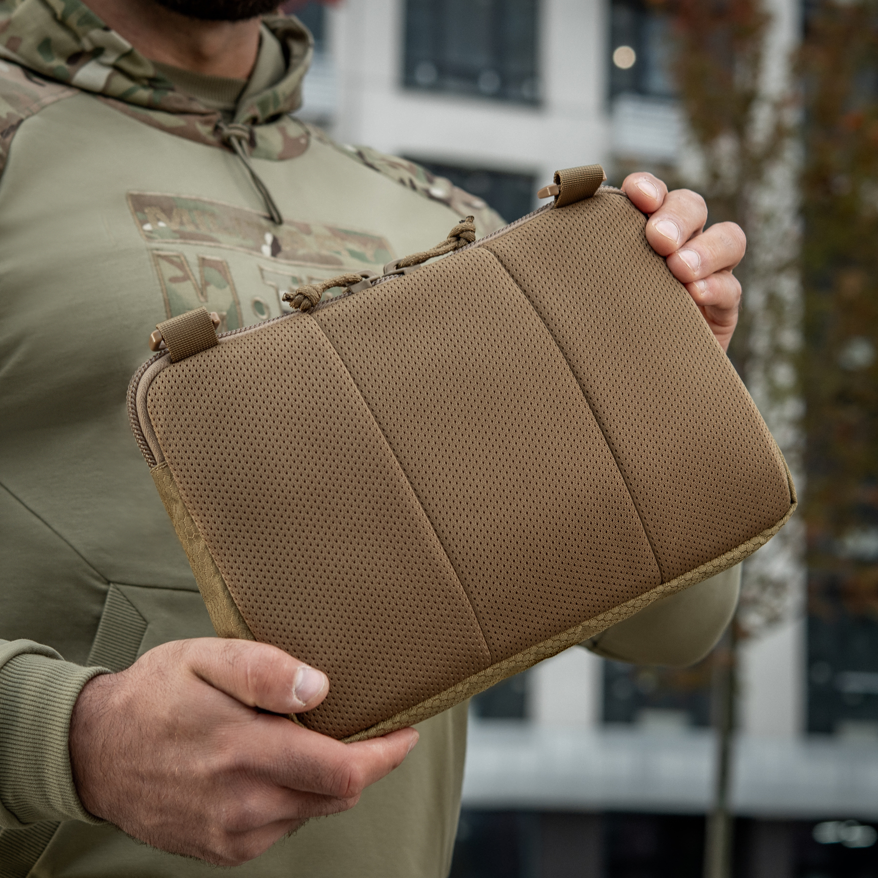 M-Tac сумка Admin Bag Medium Elite с липучкой Hex Coyote — 29