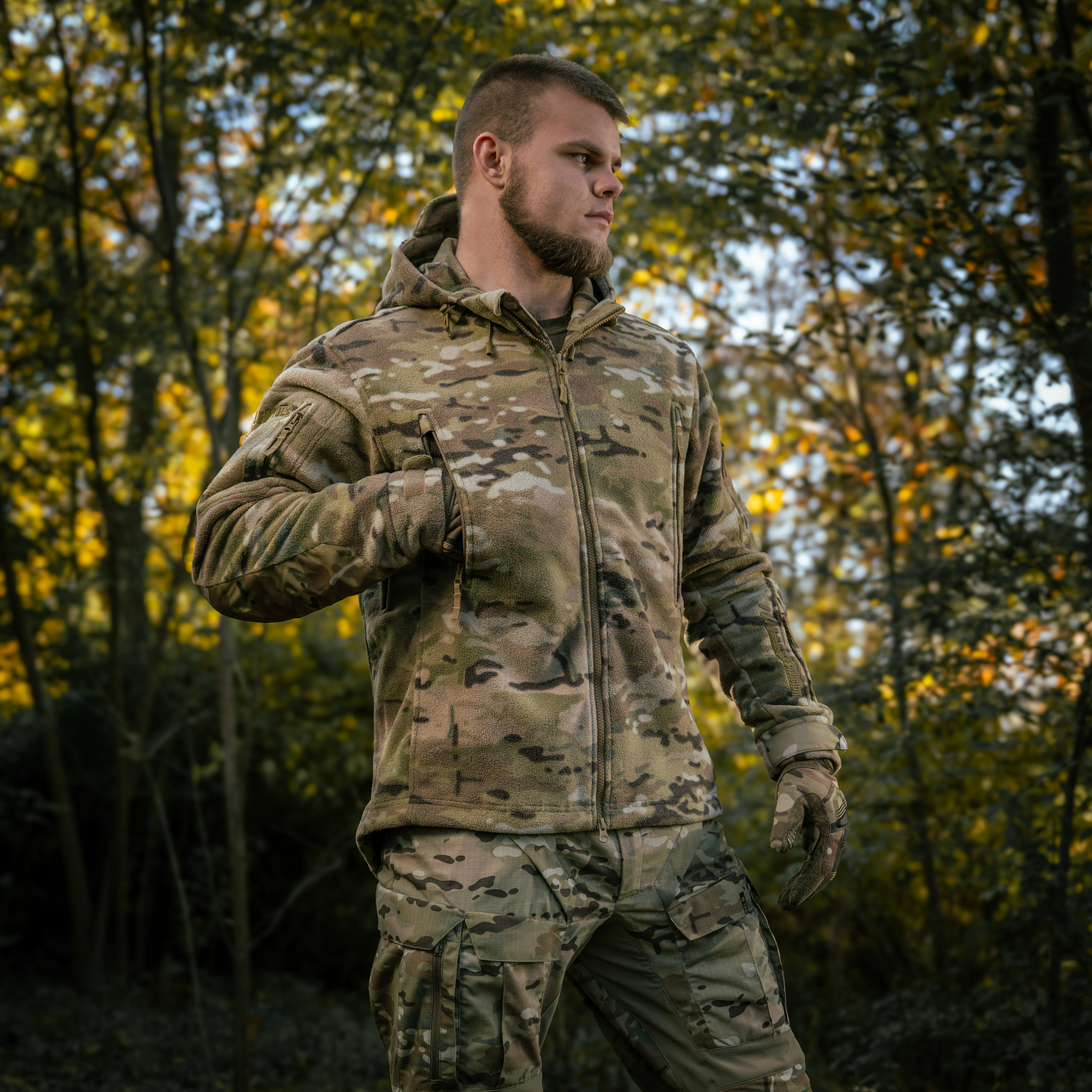 M-Tac куртка флисовая Windblock Division Gen.II MC — 19