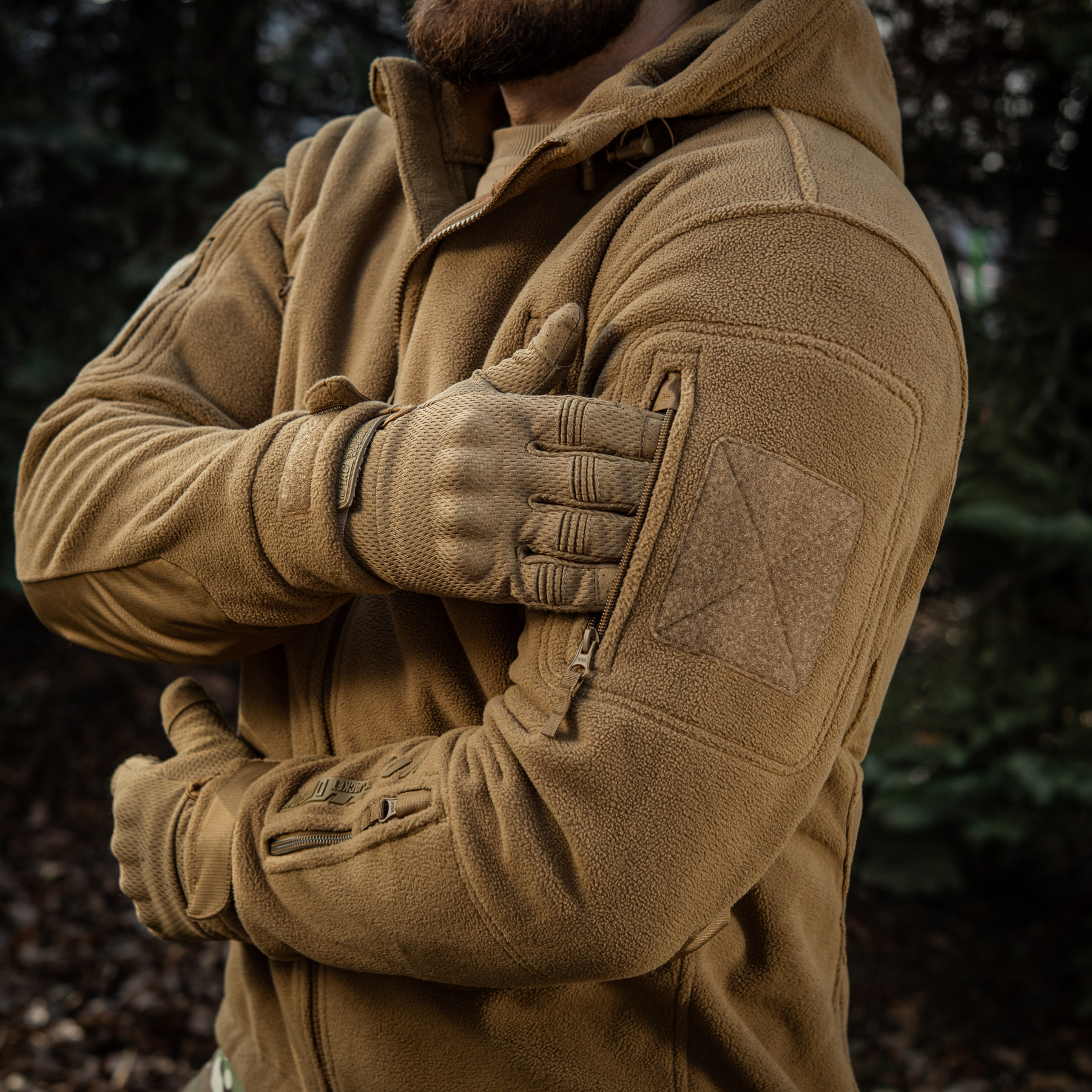 M-Tac куртка флисовая Windblock Division Gen.II Coyote Brown — 21