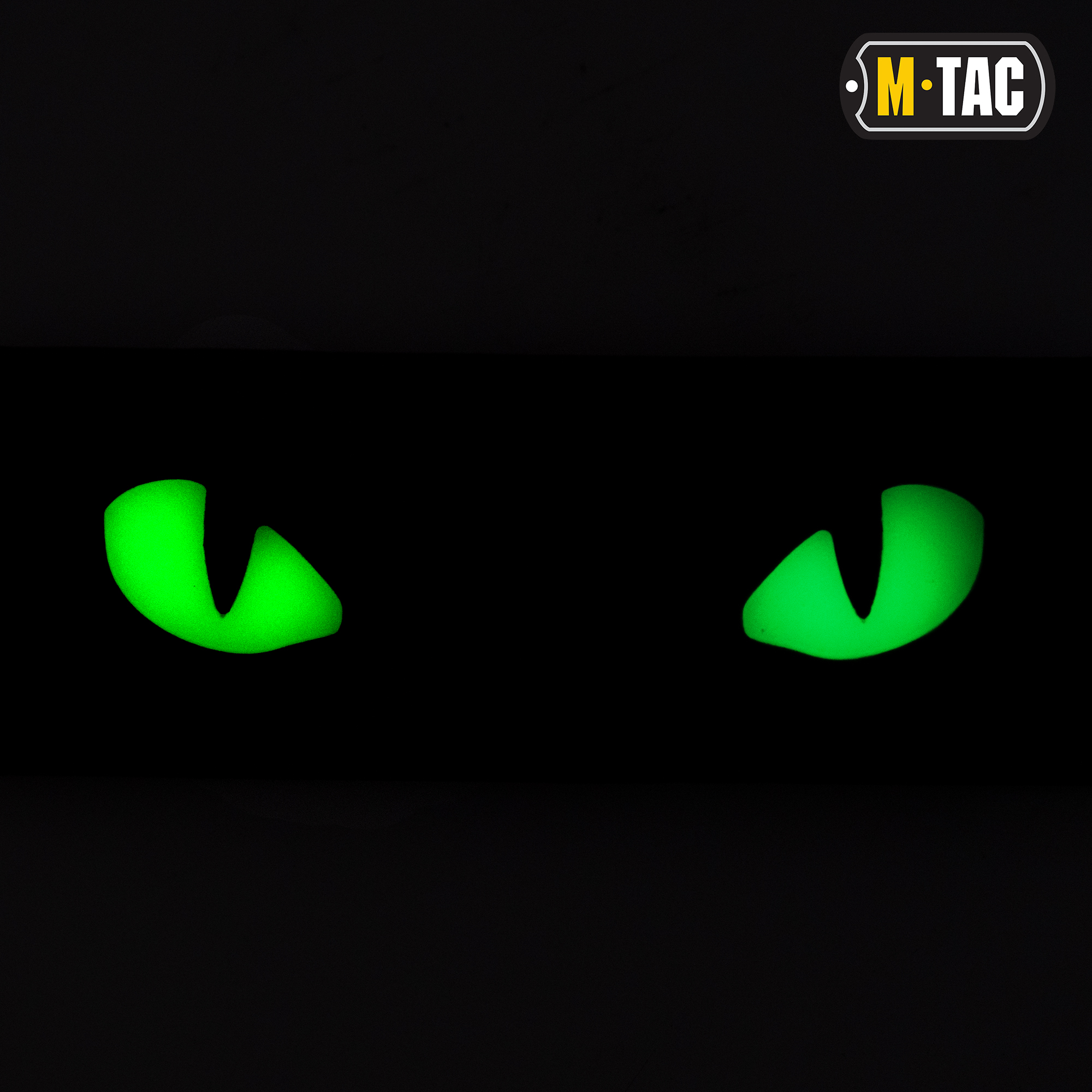M-Tac нашивка Cat Eyes 3D PVC Black — 3