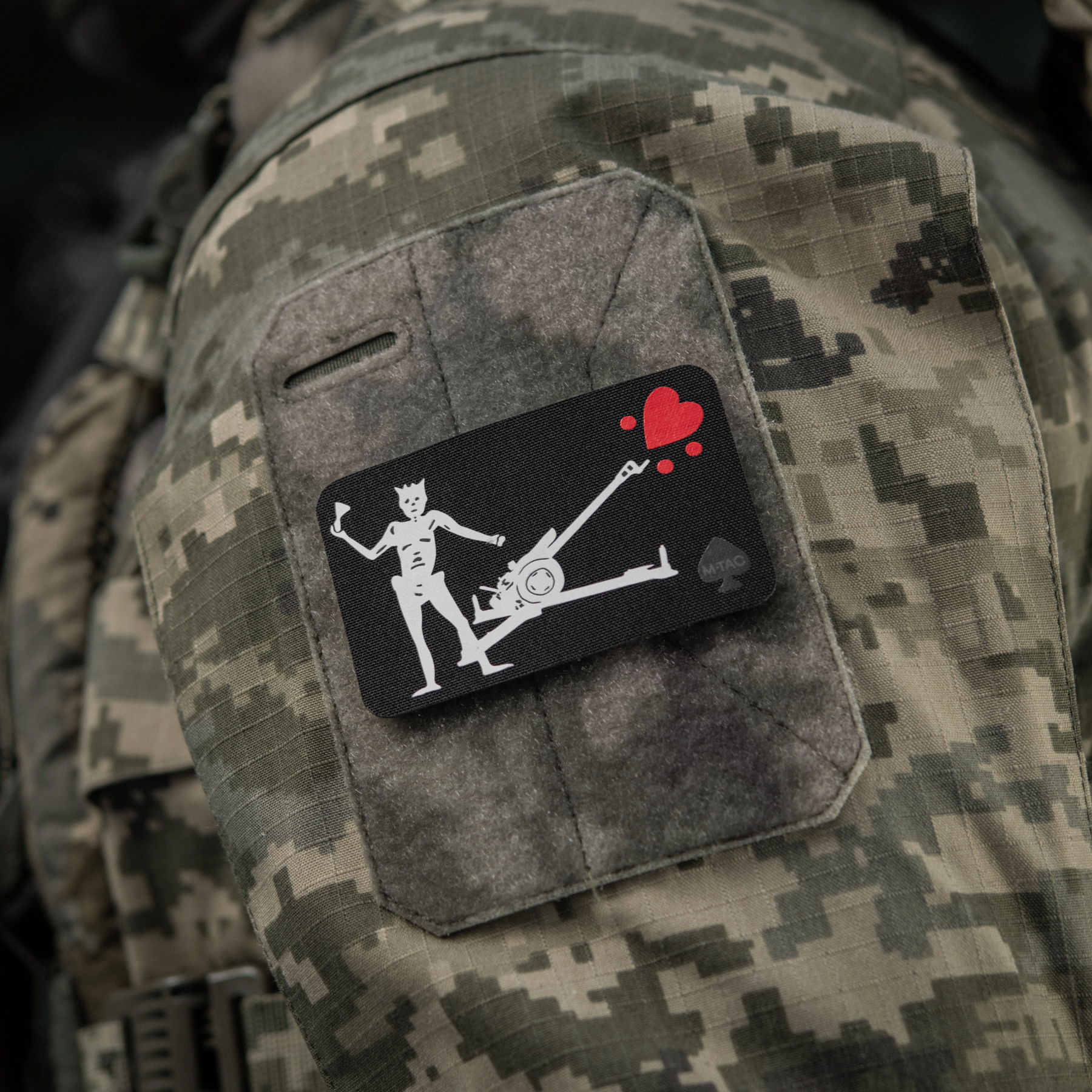 M-Tac нашивка прапор Чорна Борода Д-30 Black — 10