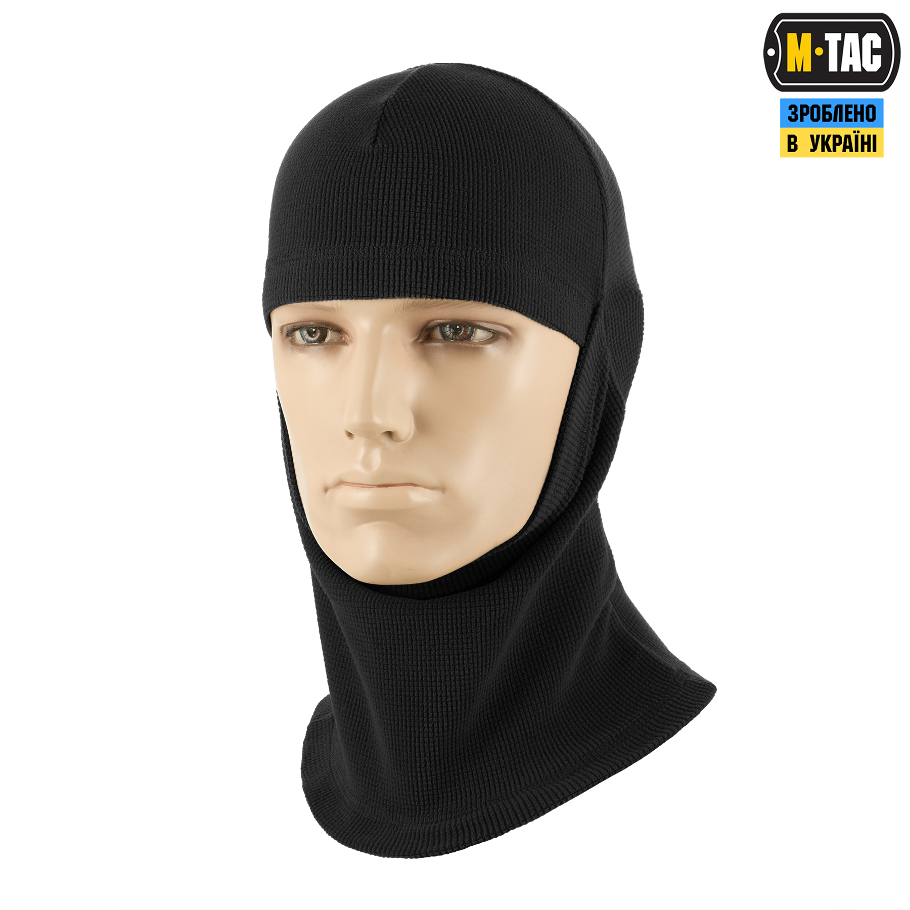 M-Tac балаклава-ниндзя Basic микрофлис рип-стоп Black — 3