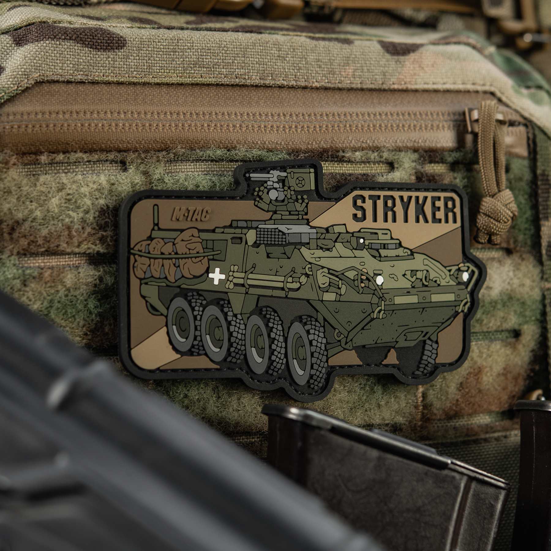 M-Tac нашивка Stryker (PVC) — 9