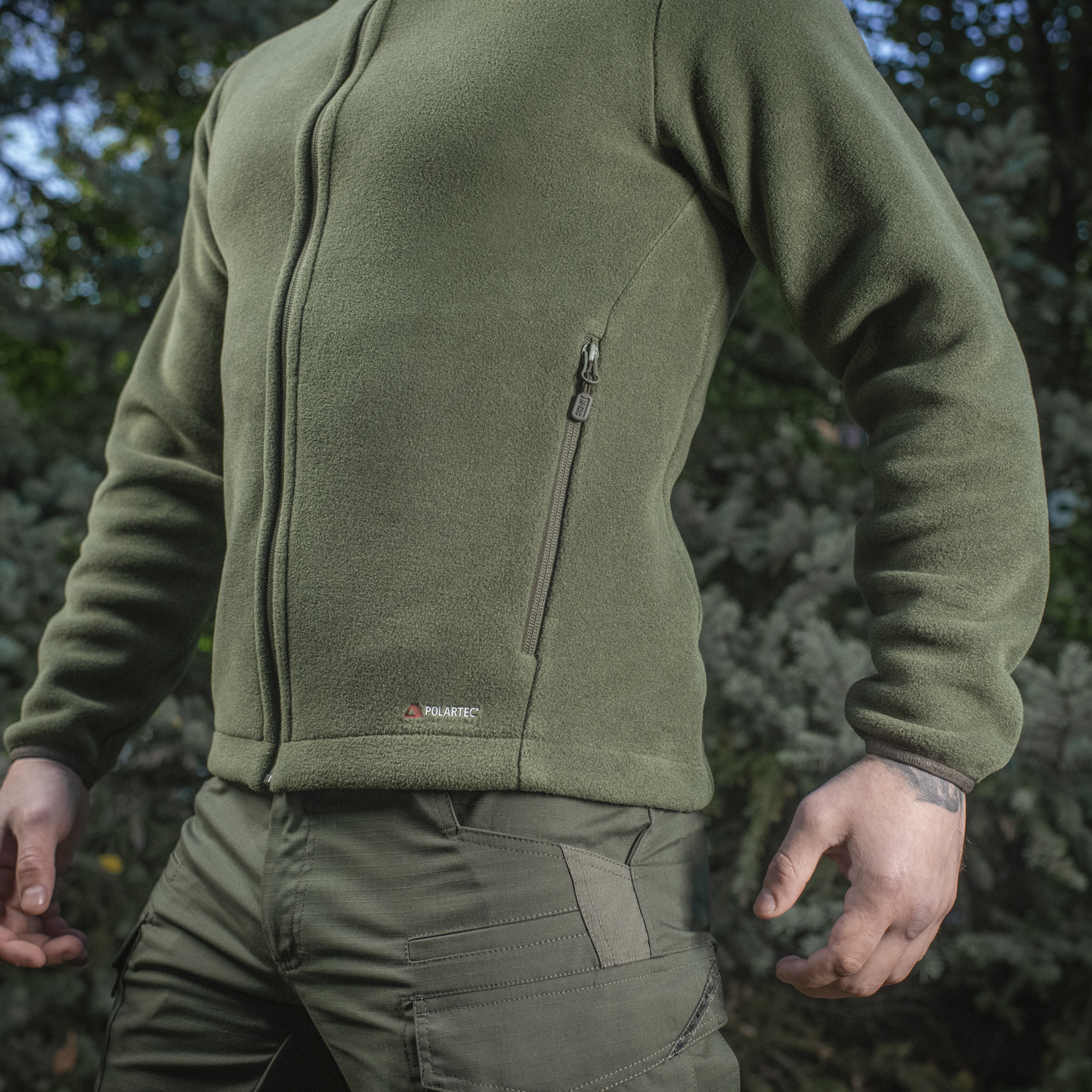 M-Tac кофта Nord Fleece Polartec Army Olive — 12