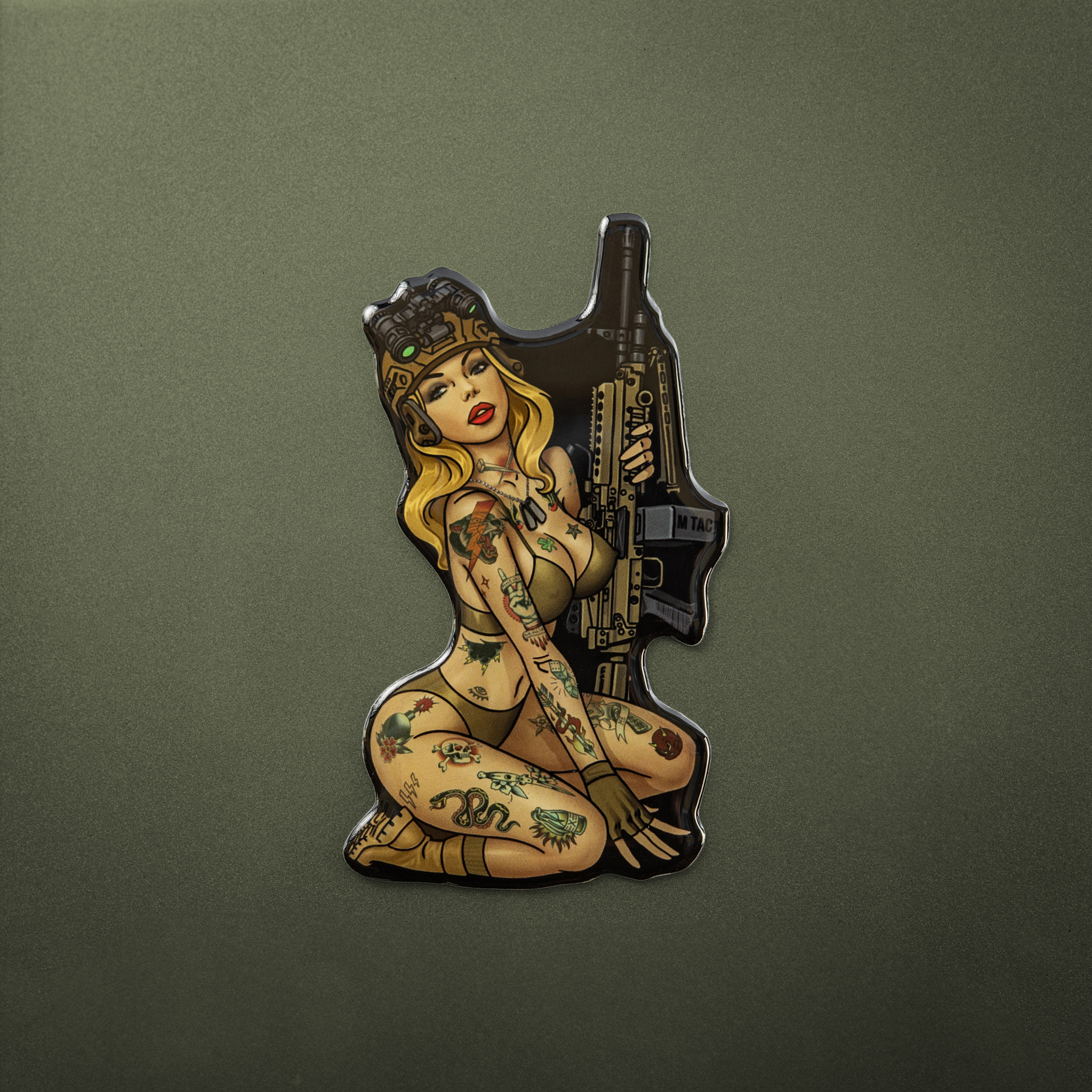M-Tac наклейка обємна girl №5 Hooligan — 10