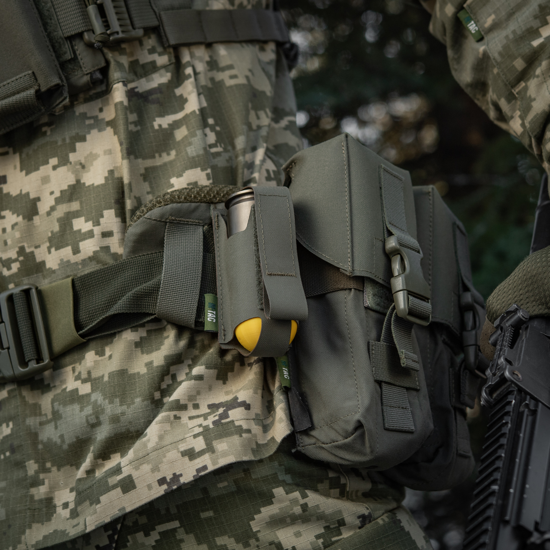 M-Tac подсумок ВОГ для 1 гранаты Ranger Green — 8