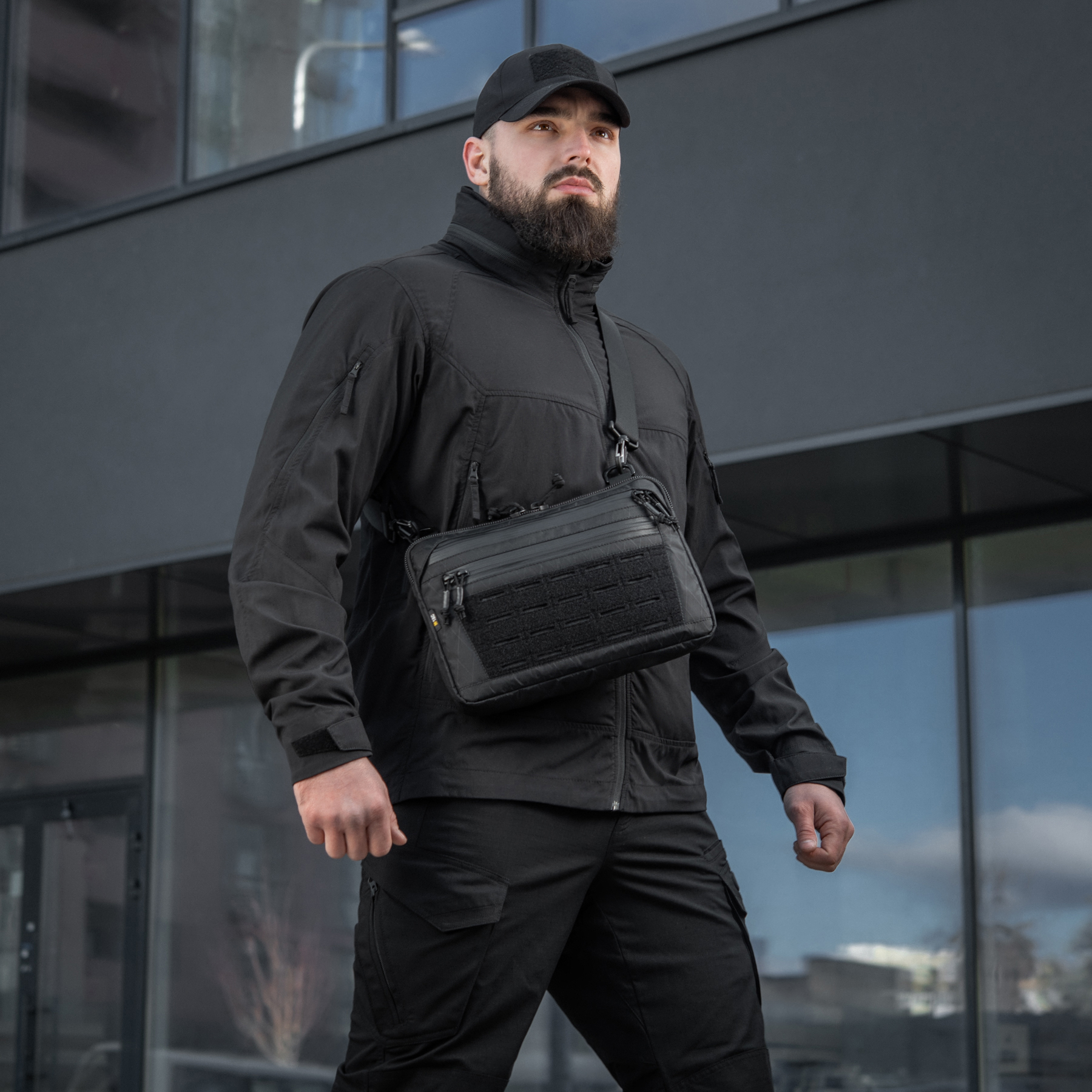 M-Tac сумка Admin Bag Medium X-Pac Elite з липучкою Black — 13