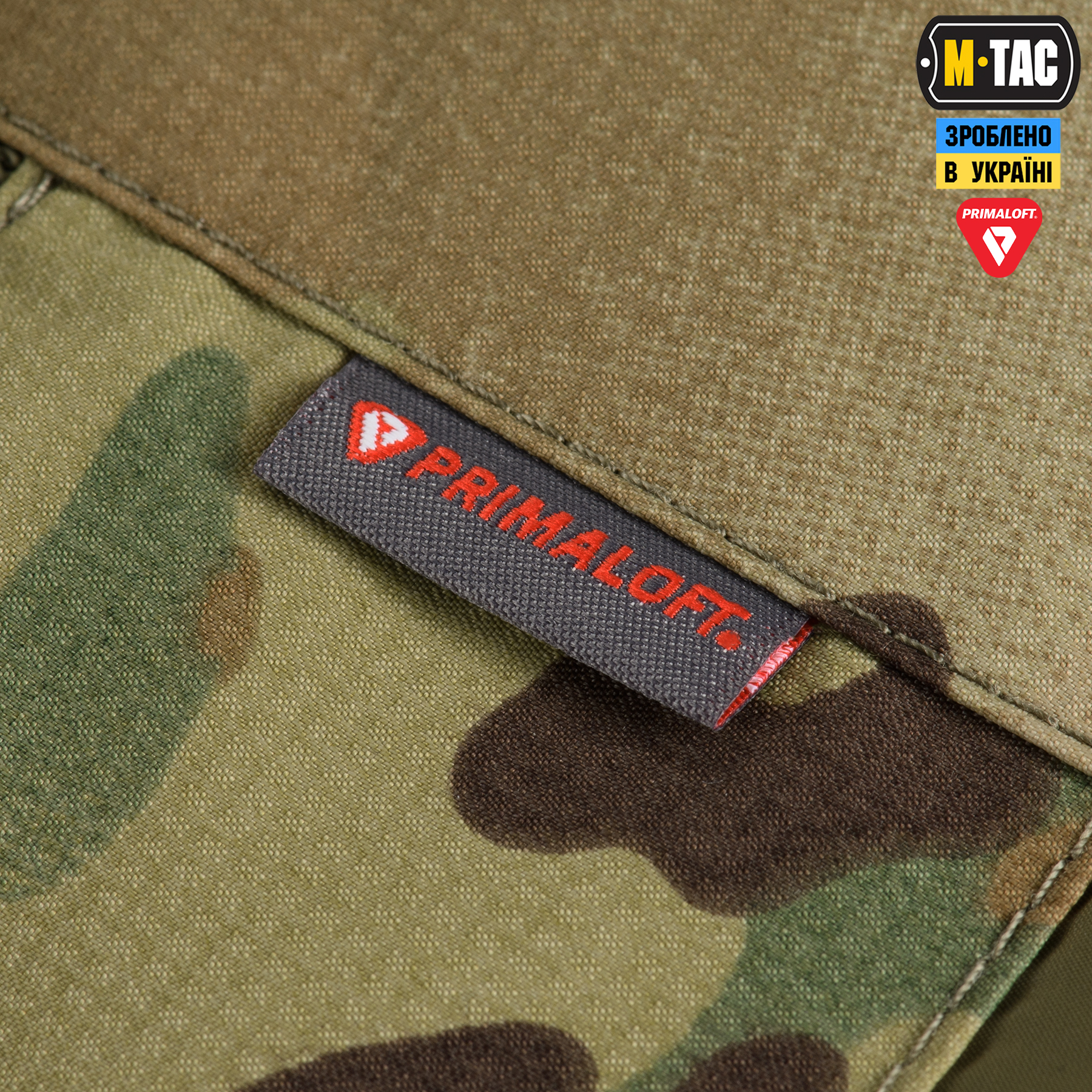 M-Tac куртка зимняя Alpha Combat Pro Primaloft MC — 14