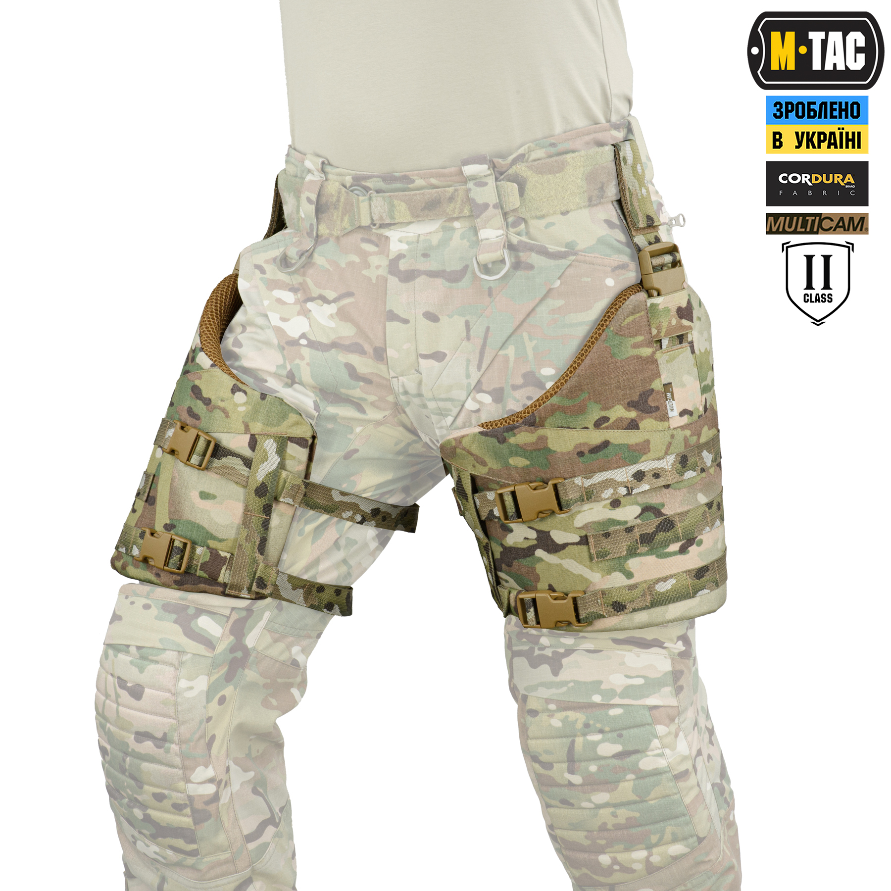 M-Tac защита бедер с баллистическим пакетом 2 класс (FMS) Multicam — 2