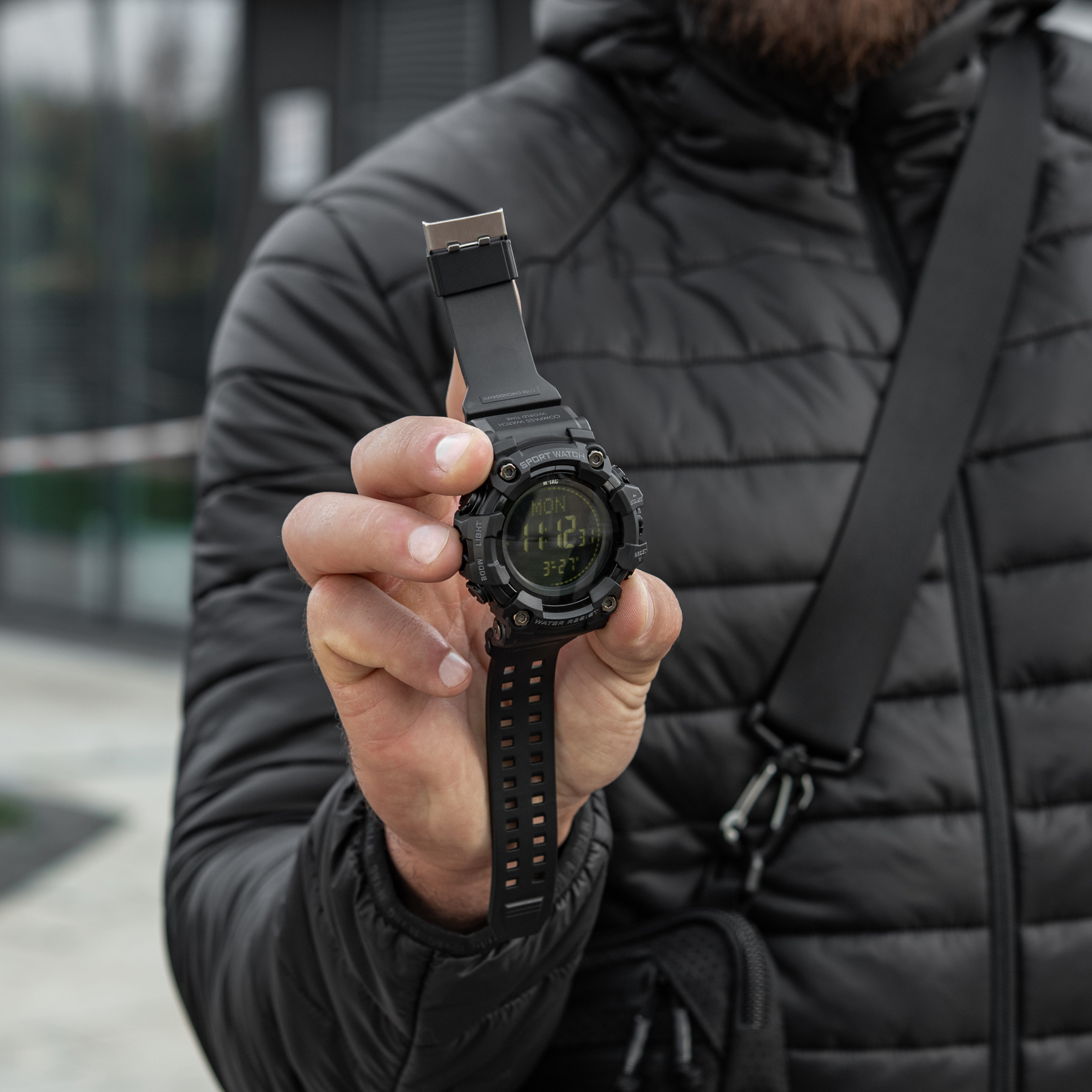 M-Tac часы тактические 2037 Black — 21