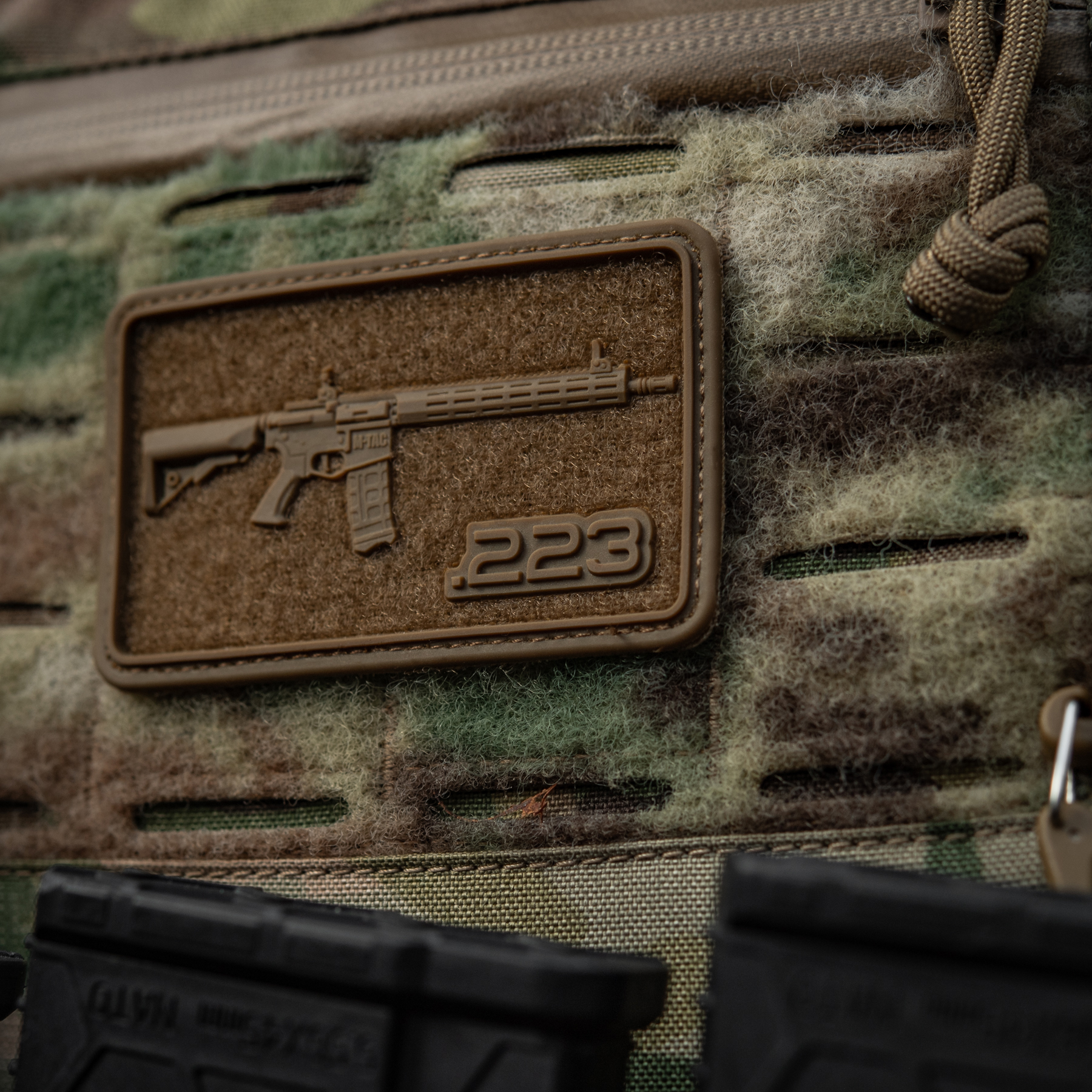 M-Tac нашивка AR-15 Velcro/PVC Coyote — 7