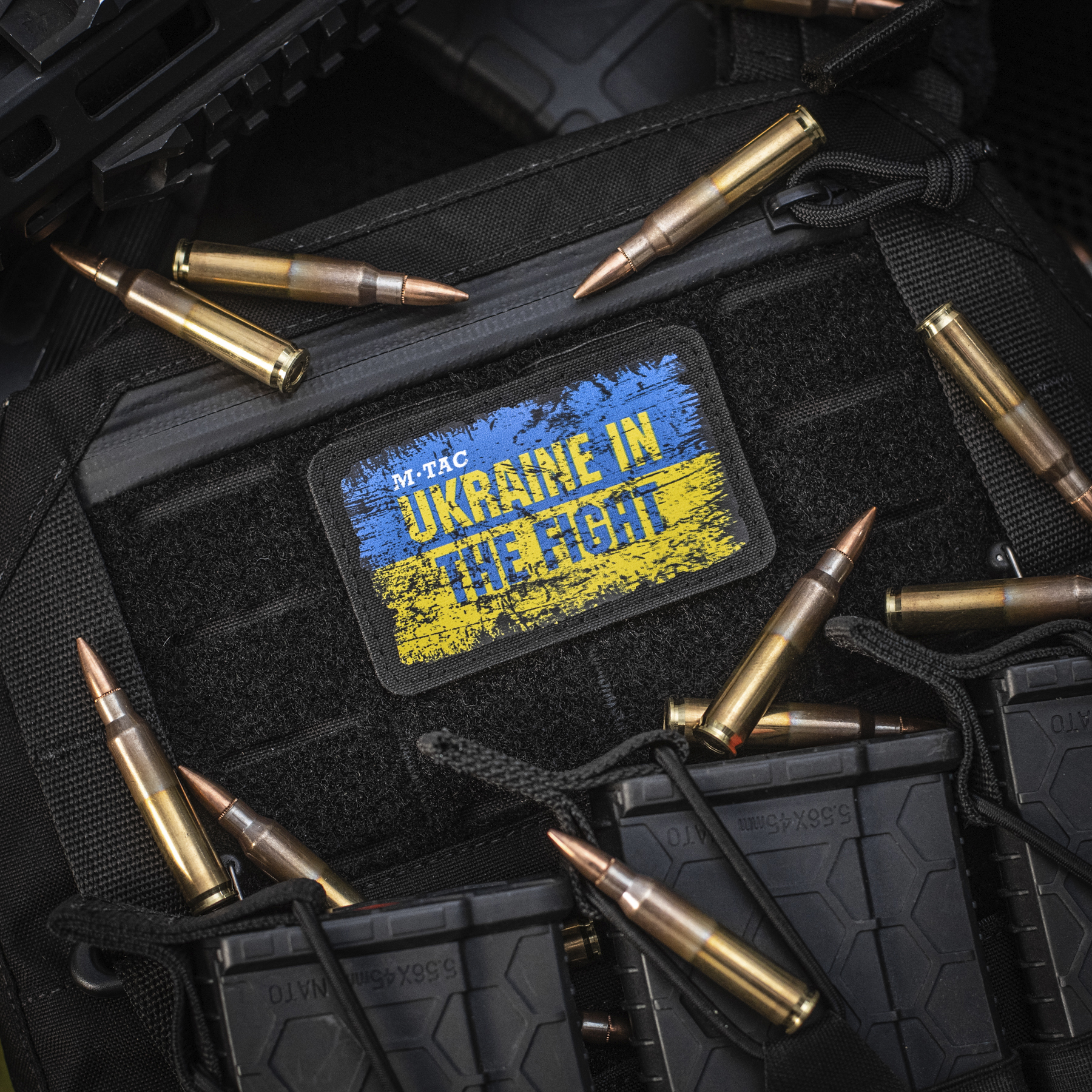 M-Tac нашивка Ukraine in the Fight (80х50 мм) — 9