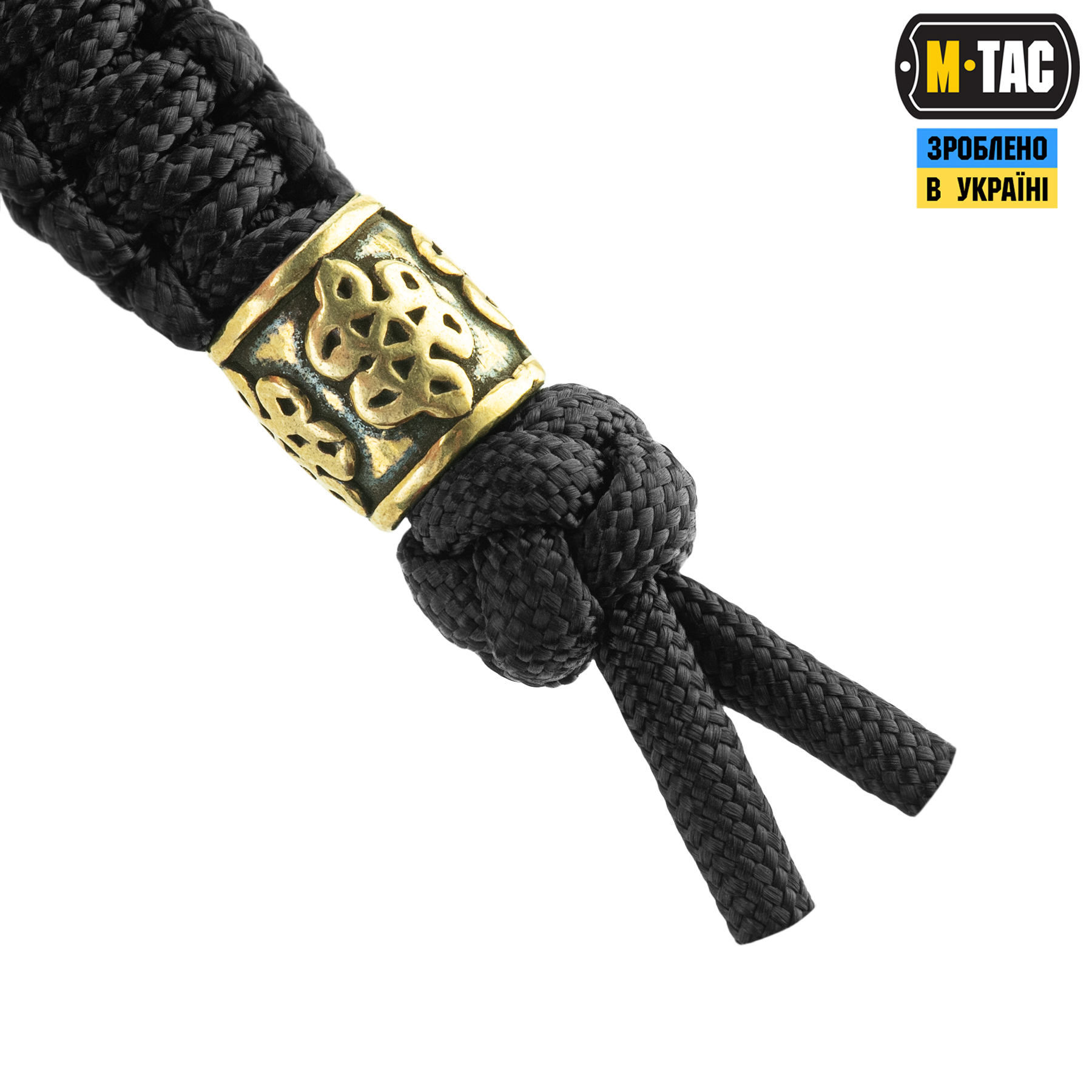 M-Tac темляк Scandinavian Small китайський узел Black — 4