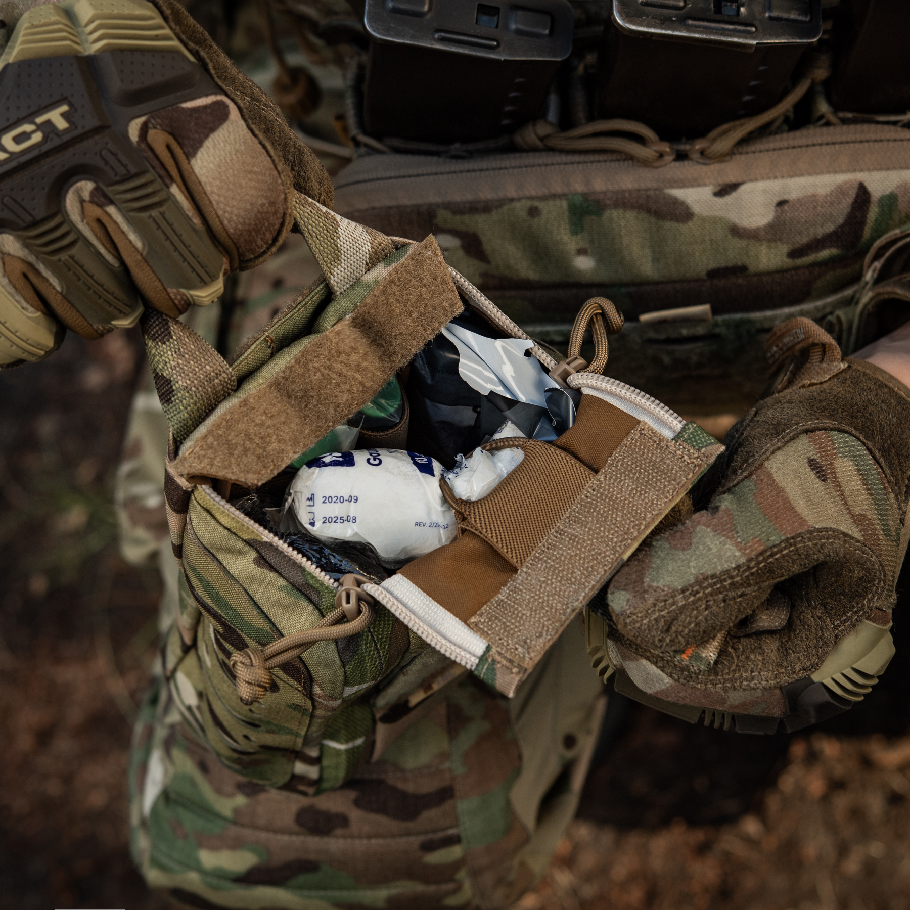 M-Tac подсумок медицинский Elite Rip Off Gen.II Multicam — 33