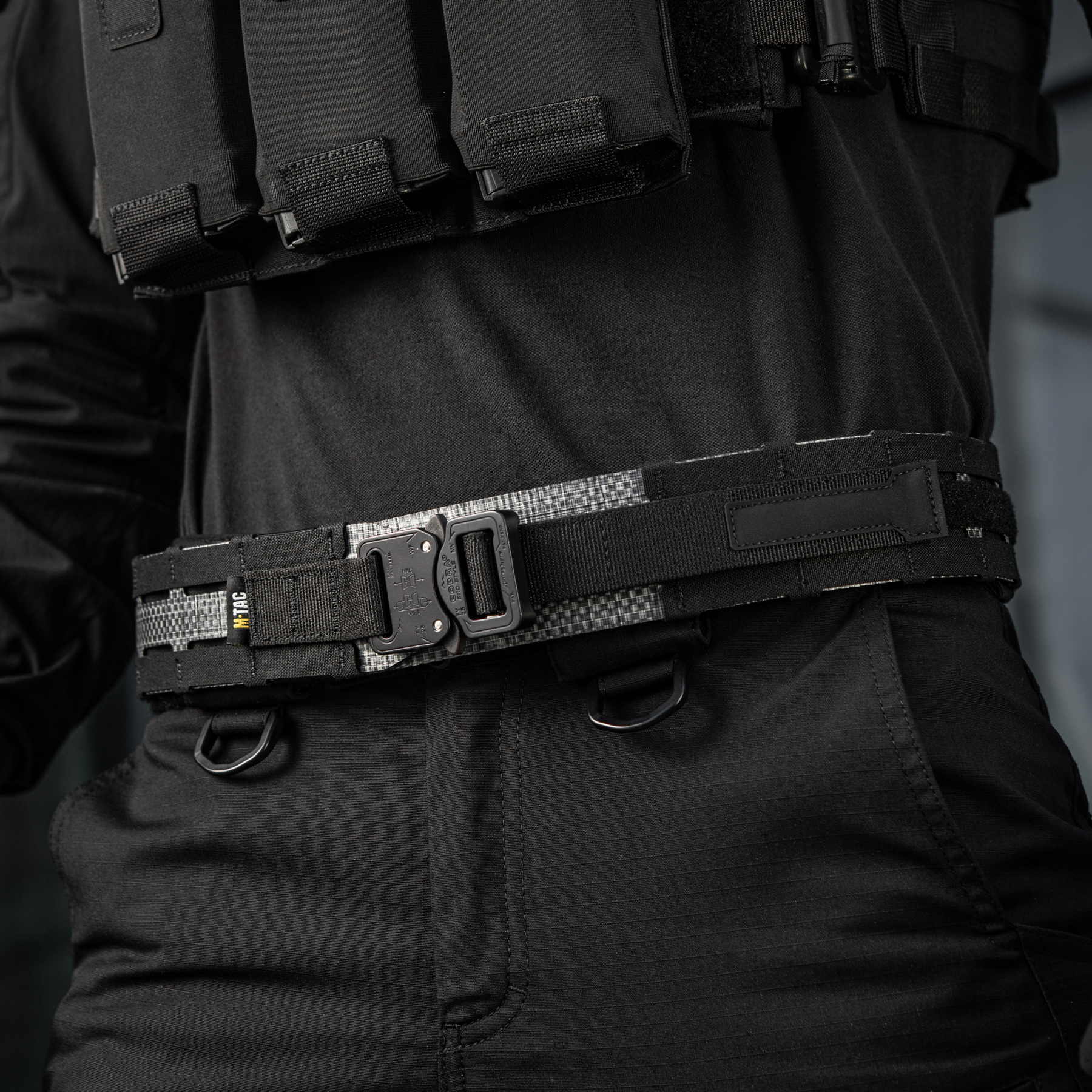 M-Tac ремень Tiger Belt Cobra Buckle Black — 11