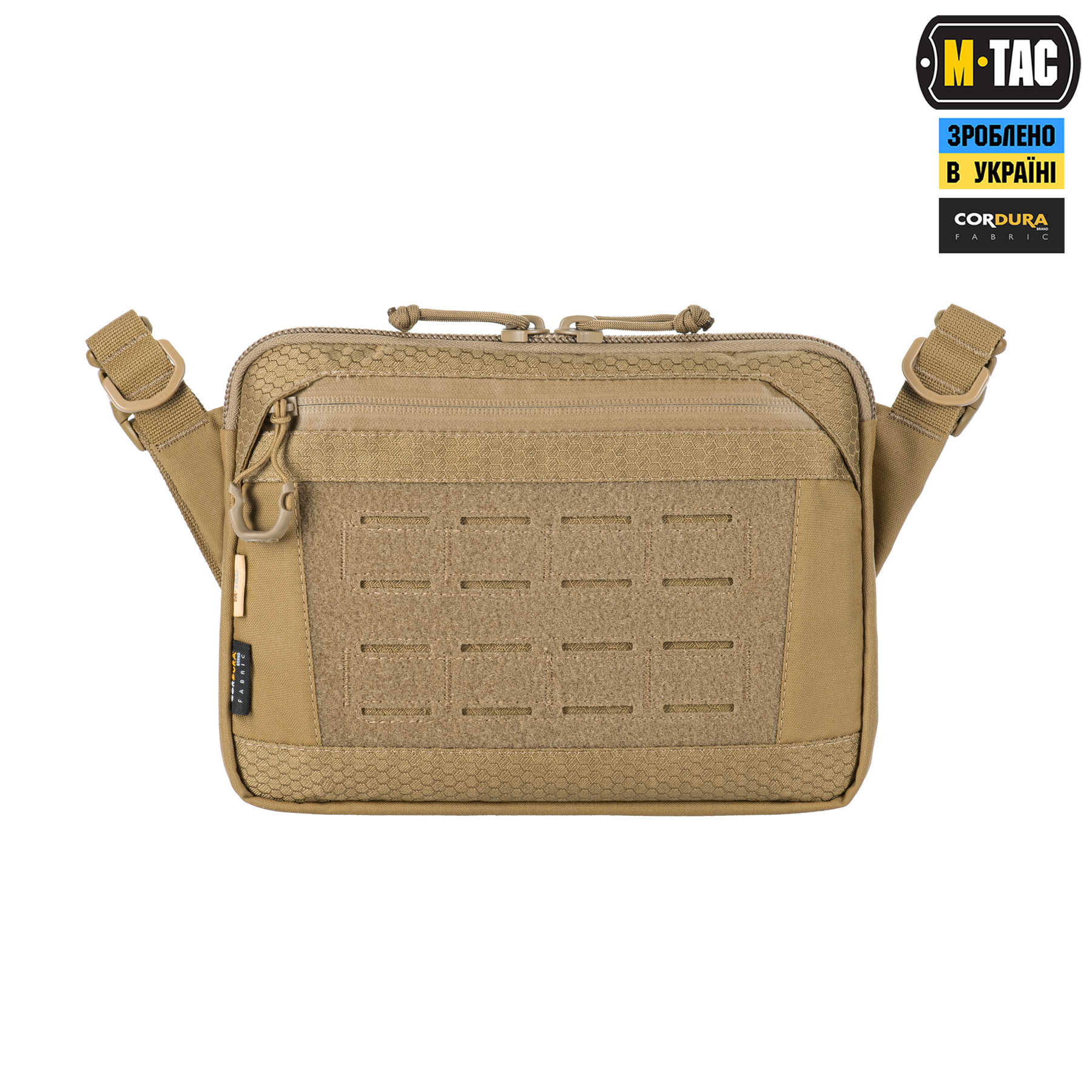 M-Tac сумка Admin Bag Elite с липучкой Coyote — 3