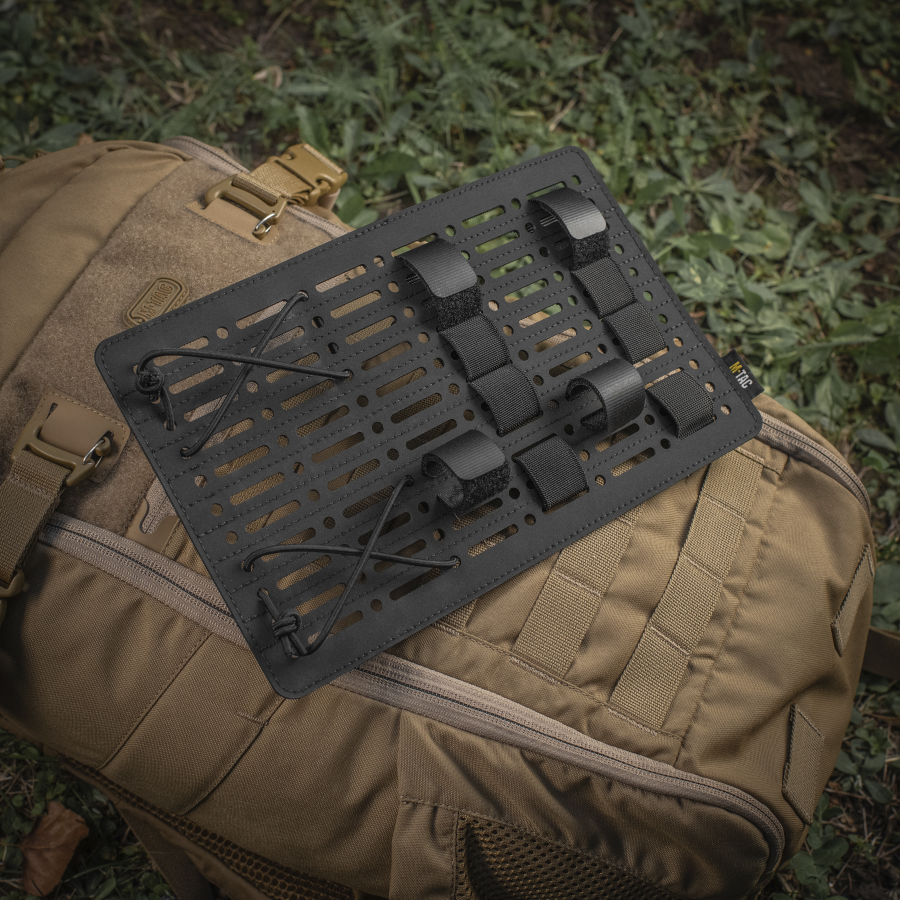 M-Tac вставка модульная MOLLE 27x16.5 Laser Cut Black — 11