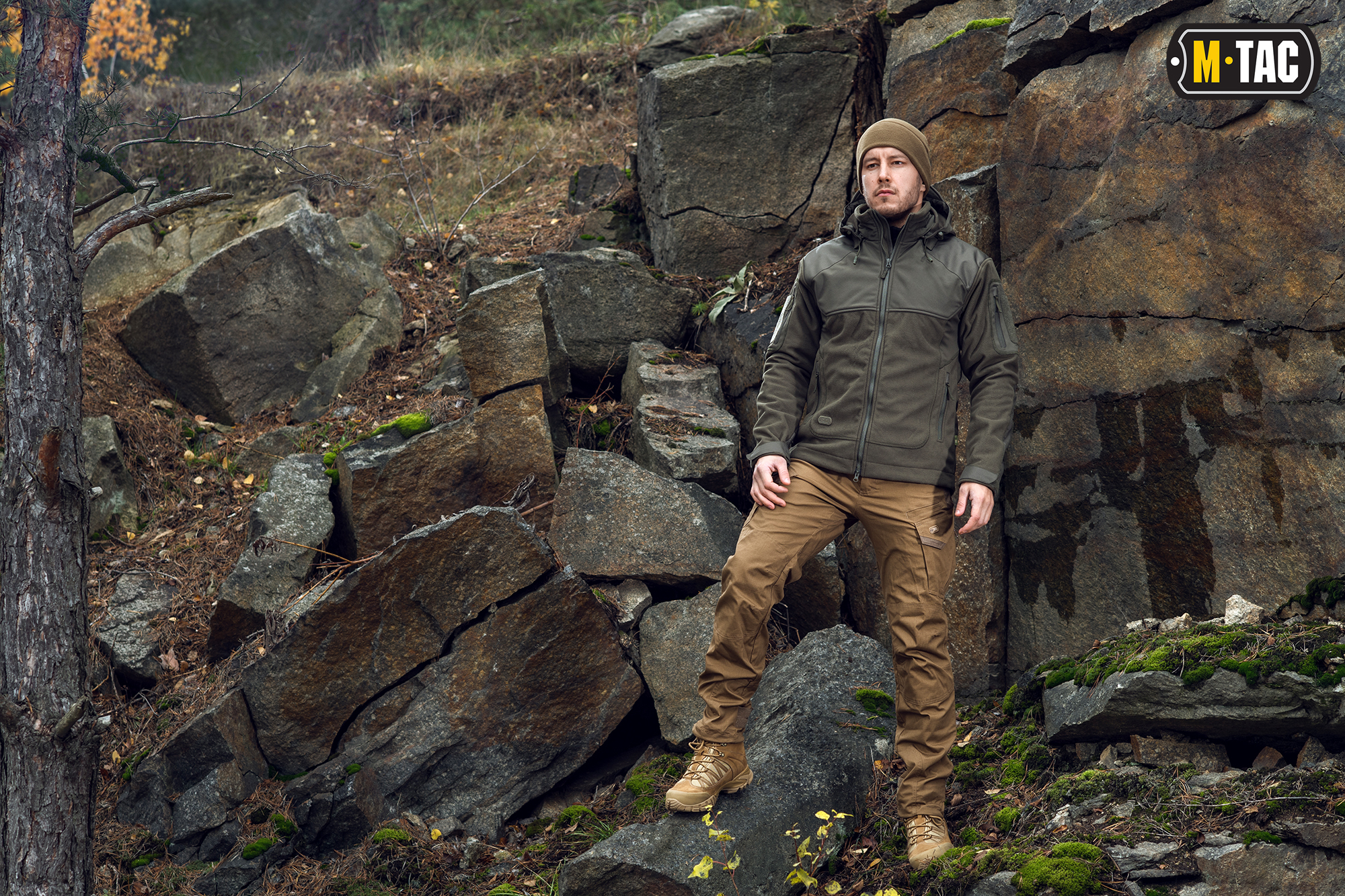 M-Tac куртка Norman Windblock Fleece Olive — 25