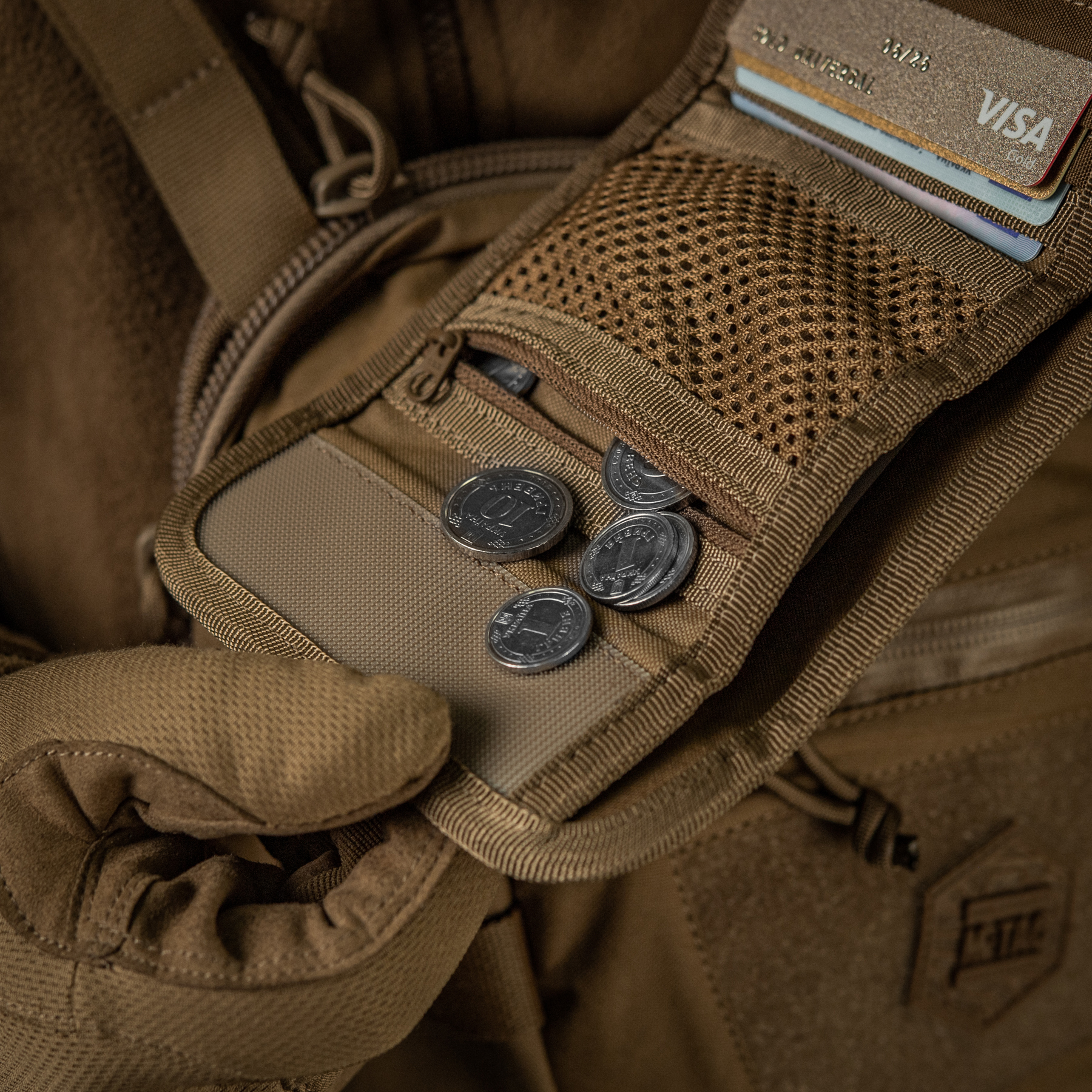 M-Tac кошелек с липучкой Elite Gen.II Hex Coyote — 20