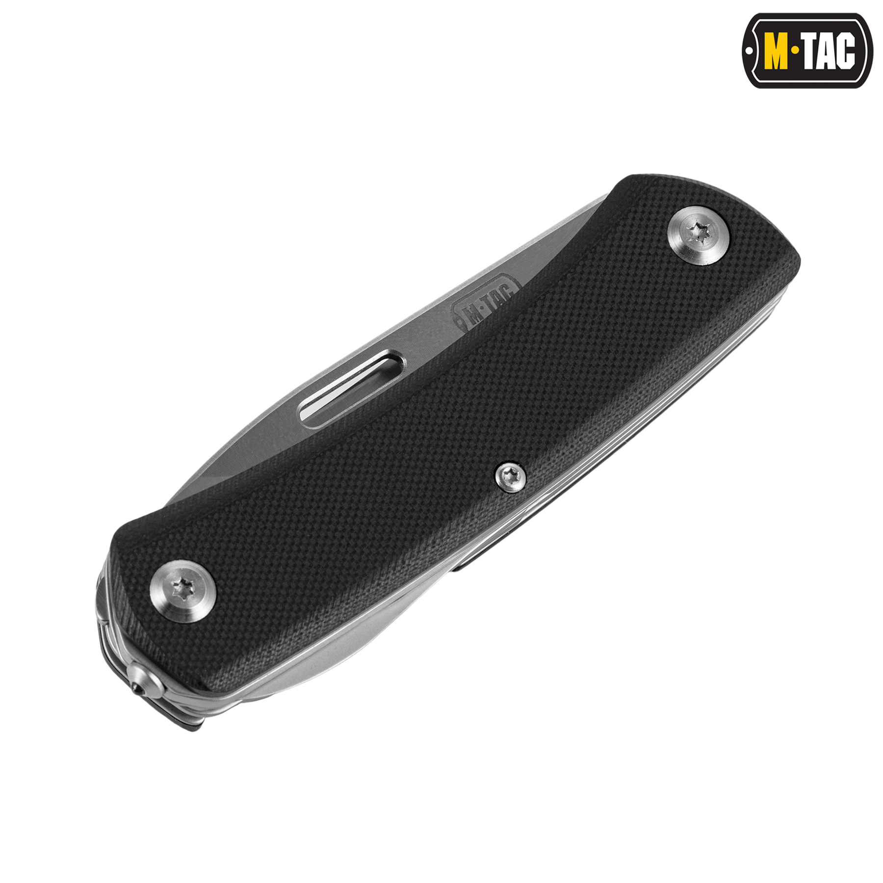 M-Tac нож складной Type 9 (6 инструментов) Black/Steel — 6
