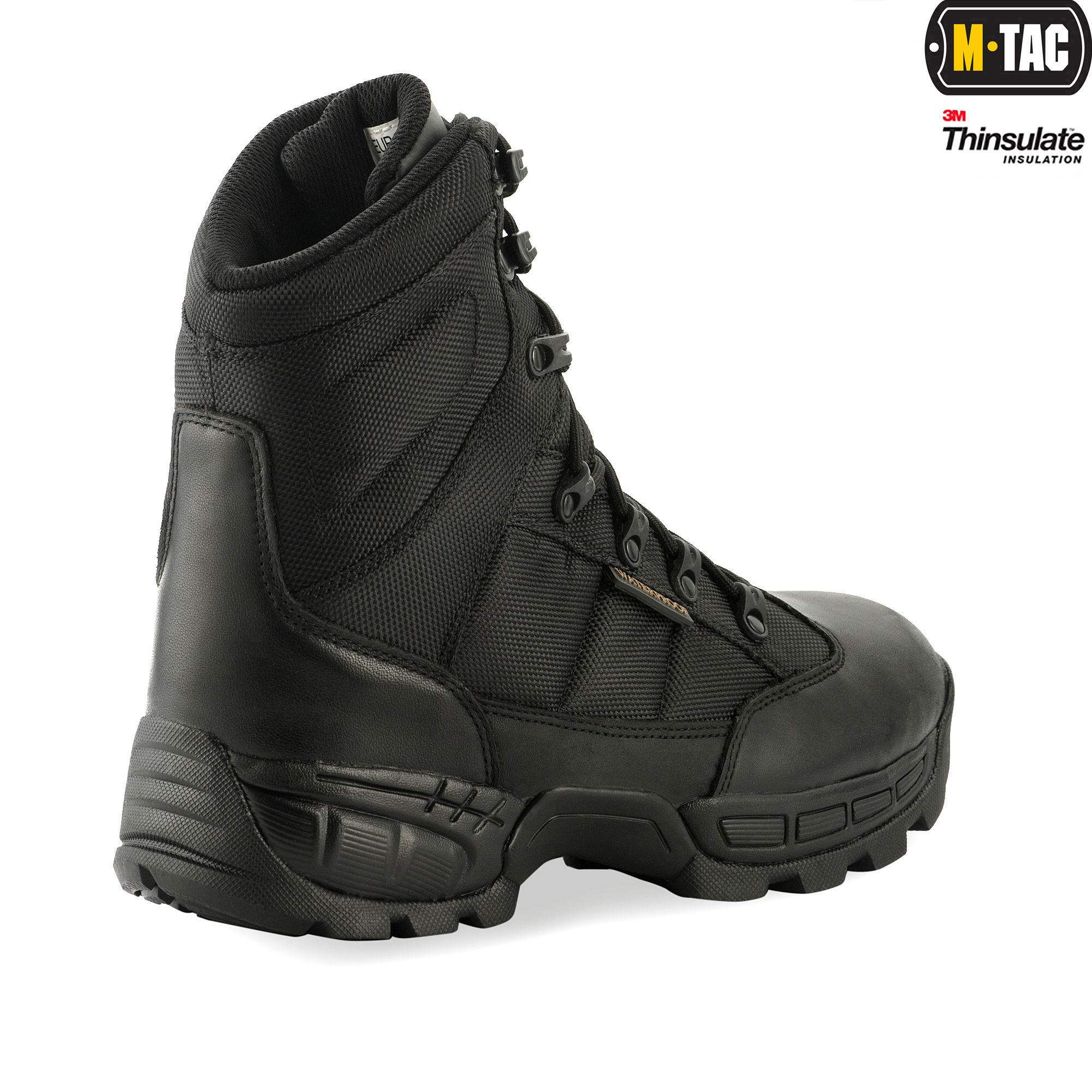 M-Tac ботинки тактические зимние Thinsulate Black — 4