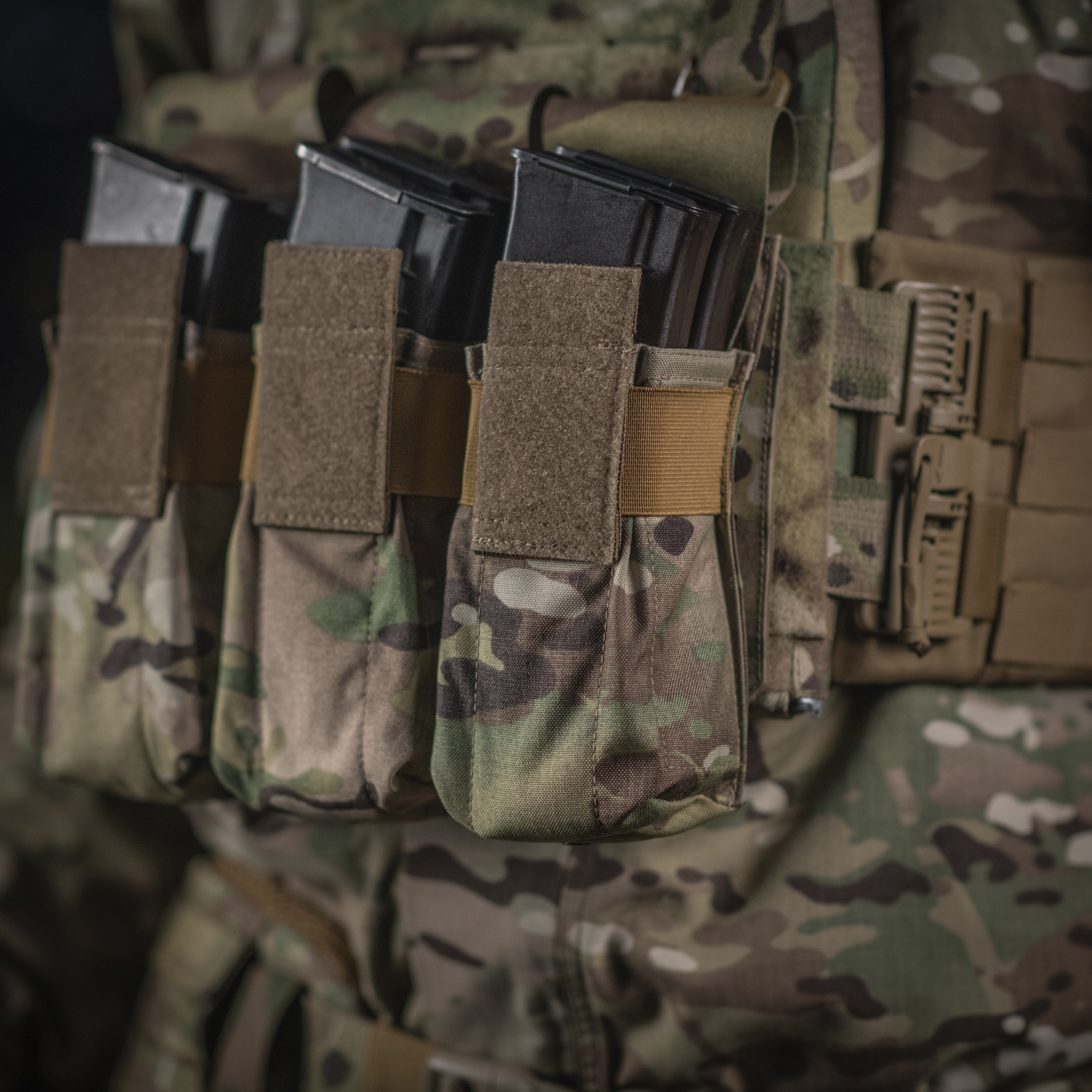 M-Tac подсумок на два магазина закрытый Multicam — 14