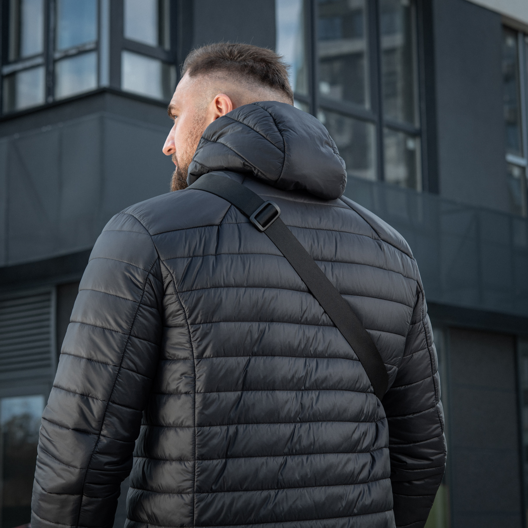 M-Tac сумка Admin Bag Medium Elite с липучкой Hex Black — 24