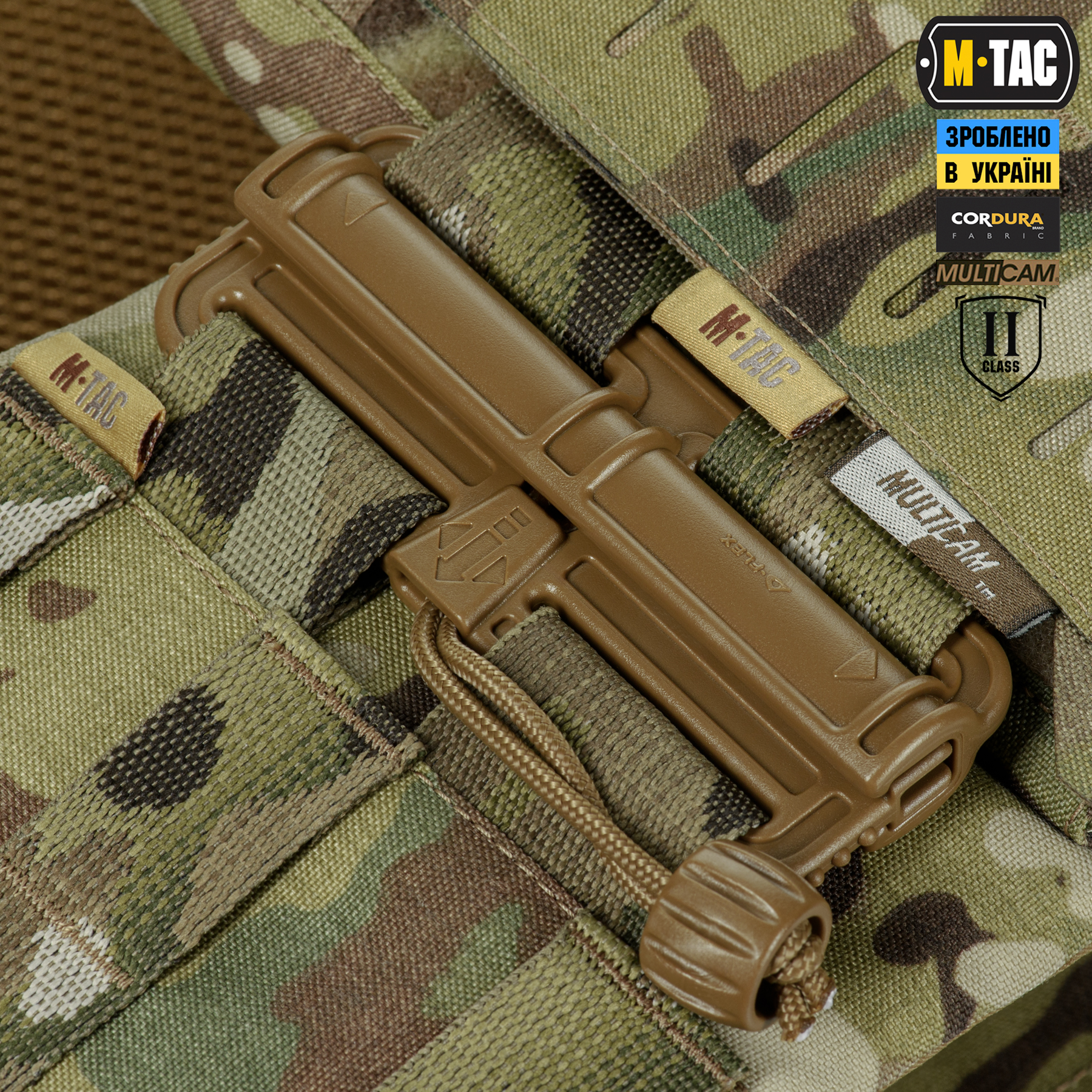 M-Tac плитоноска Cuirass FAST Elite Gen.II 2 класс защиты (размер плиты M) Multicam — 8