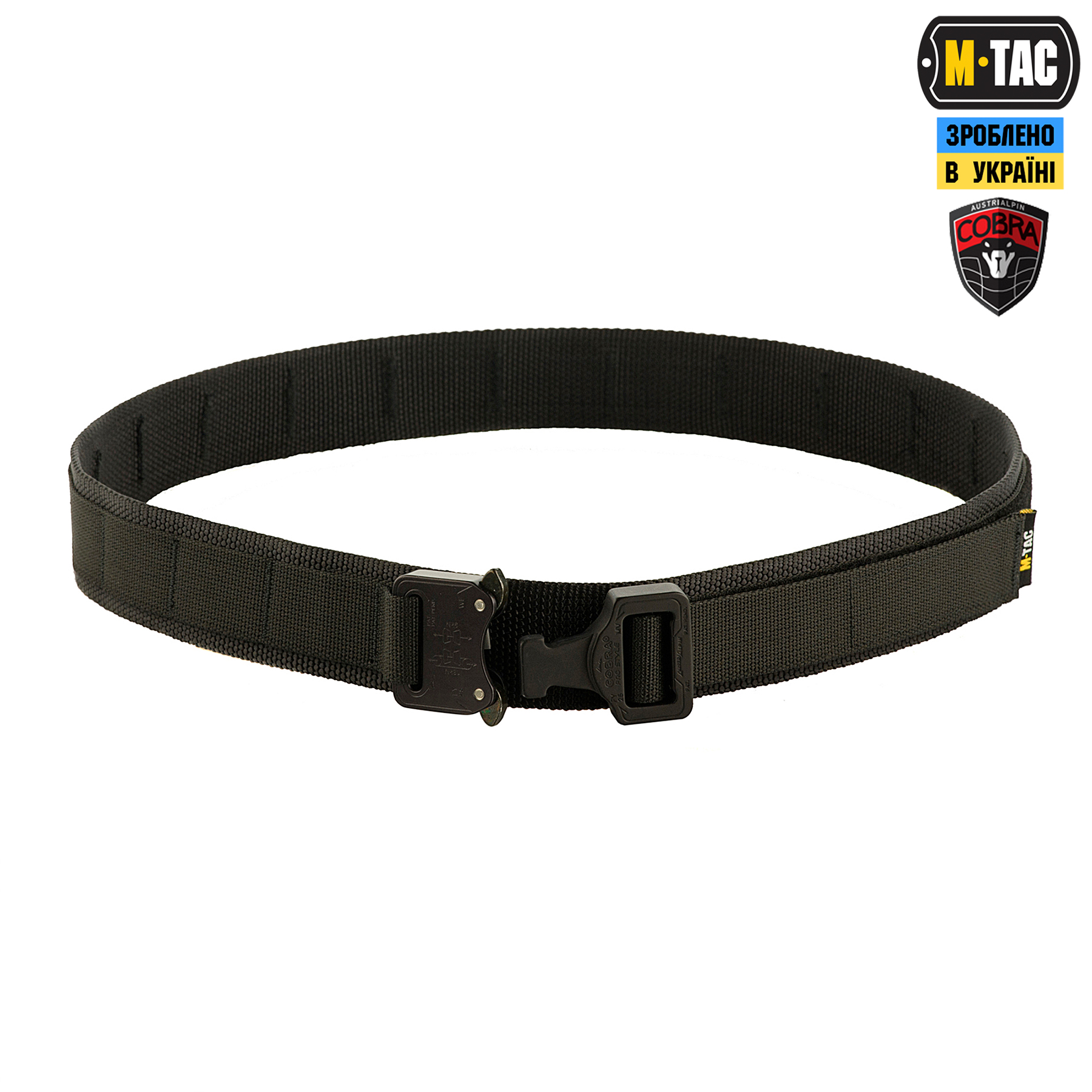 M-Tac ремень Cobra Buckle Belt Gen.II Black — 3